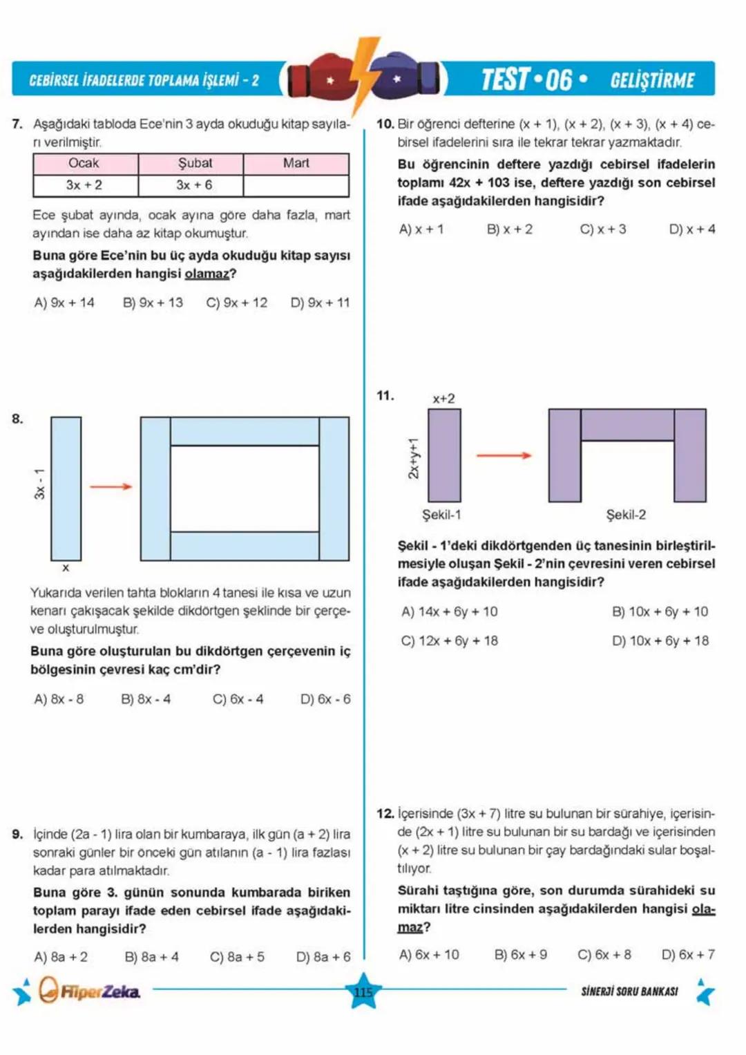 Telat BİLİCAN
Serkan AKÇA Yasin ARSLAN
SINAVA HAZIRLIK
OKULA YARDIMCI
Sinerji S
YENİ
NESİL
Matematik
7.
Sınıf
Soru
Bankası
QRKod
Çözümlü
Akı