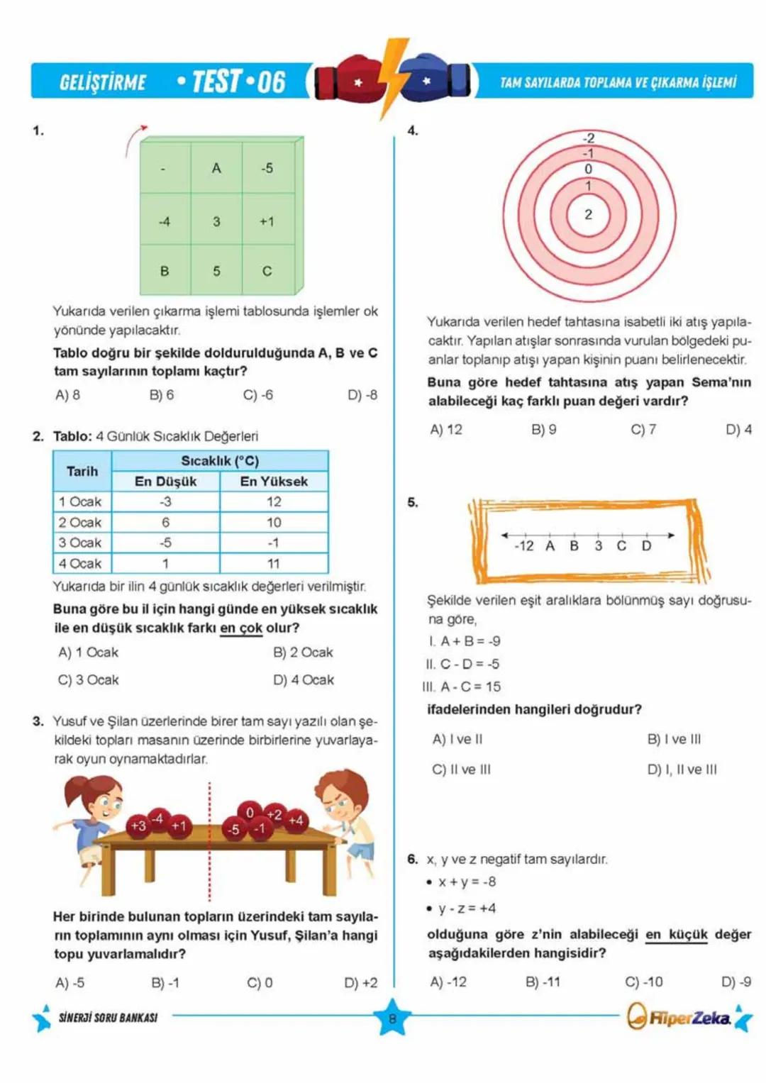 Telat BİLİCAN
Serkan AKÇA Yasin ARSLAN
SINAVA HAZIRLIK
OKULA YARDIMCI
Sinerji S
YENİ
NESİL
Matematik
7.
Sınıf
Soru
Bankası
QRKod
Çözümlü
Akı