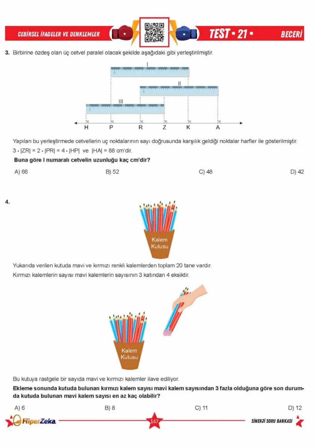 Telat BİLİCAN
Serkan AKÇA Yasin ARSLAN
SINAVA HAZIRLIK
OKULA YARDIMCI
Sinerji S
YENİ
NESİL
Matematik
7.
Sınıf
Soru
Bankası
QRKod
Çözümlü
Akı