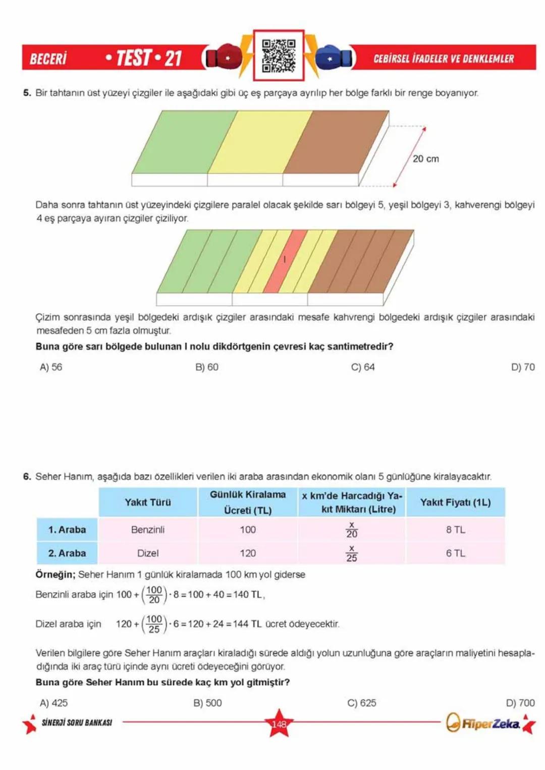Telat BİLİCAN
Serkan AKÇA Yasin ARSLAN
SINAVA HAZIRLIK
OKULA YARDIMCI
Sinerji S
YENİ
NESİL
Matematik
7.
Sınıf
Soru
Bankası
QRKod
Çözümlü
Akı