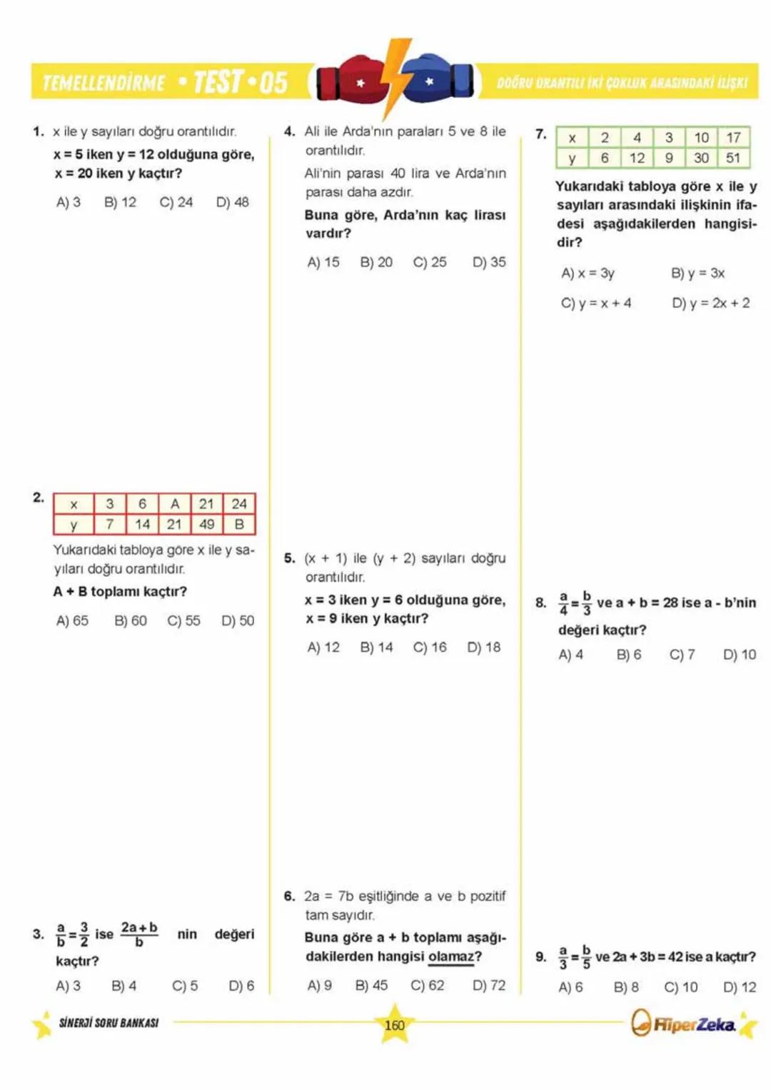 Telat BİLİCAN
Serkan AKÇA Yasin ARSLAN
SINAVA HAZIRLIK
OKULA YARDIMCI
Sinerji S
YENİ
NESİL
Matematik
7.
Sınıf
Soru
Bankası
QRKod
Çözümlü
Akı