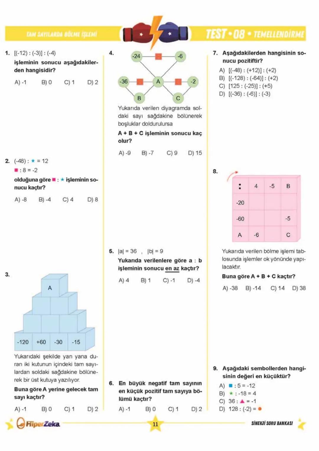 Telat BİLİCAN
Serkan AKÇA Yasin ARSLAN
SINAVA HAZIRLIK
OKULA YARDIMCI
Sinerji S
YENİ
NESİL
Matematik
7.
Sınıf
Soru
Bankası
QRKod
Çözümlü
Akı