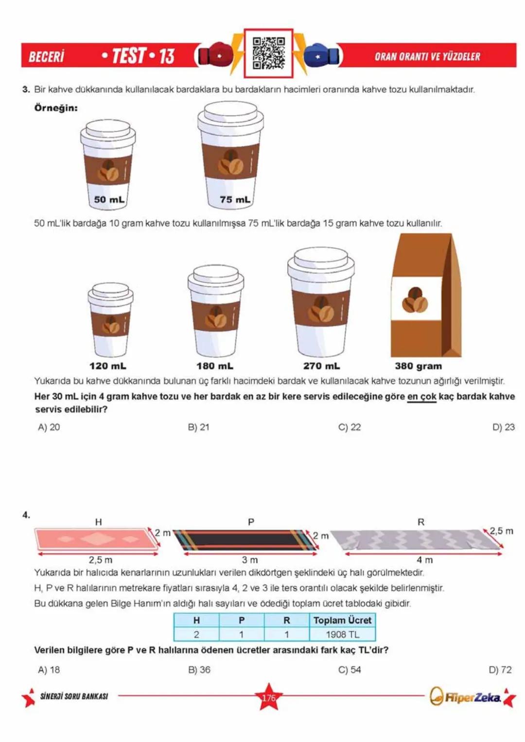 Telat BİLİCAN
Serkan AKÇA Yasin ARSLAN
SINAVA HAZIRLIK
OKULA YARDIMCI
Sinerji S
YENİ
NESİL
Matematik
7.
Sınıf
Soru
Bankası
QRKod
Çözümlü
Akı