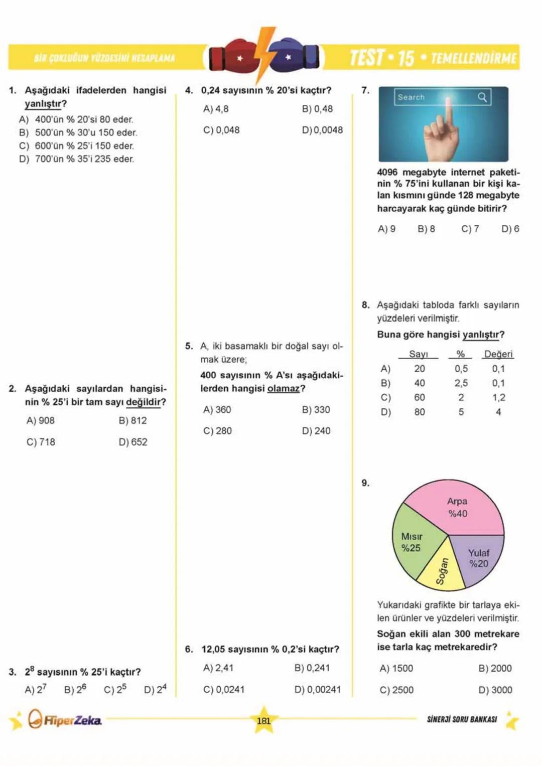 Telat BİLİCAN
Serkan AKÇA Yasin ARSLAN
SINAVA HAZIRLIK
OKULA YARDIMCI
Sinerji S
YENİ
NESİL
Matematik
7.
Sınıf
Soru
Bankası
QRKod
Çözümlü
Akı