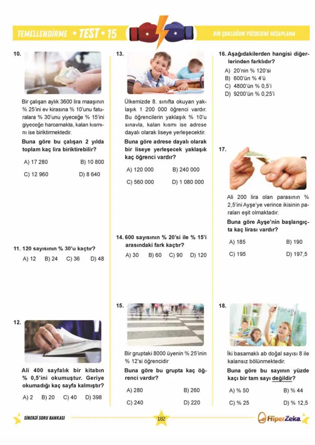 Telat BİLİCAN
Serkan AKÇA Yasin ARSLAN
SINAVA HAZIRLIK
OKULA YARDIMCI
Sinerji S
YENİ
NESİL
Matematik
7.
Sınıf
Soru
Bankası
QRKod
Çözümlü
Akı