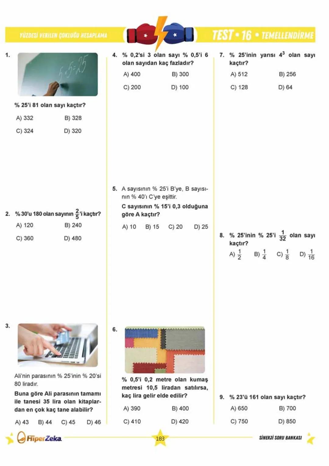 Telat BİLİCAN
Serkan AKÇA Yasin ARSLAN
SINAVA HAZIRLIK
OKULA YARDIMCI
Sinerji S
YENİ
NESİL
Matematik
7.
Sınıf
Soru
Bankası
QRKod
Çözümlü
Akı