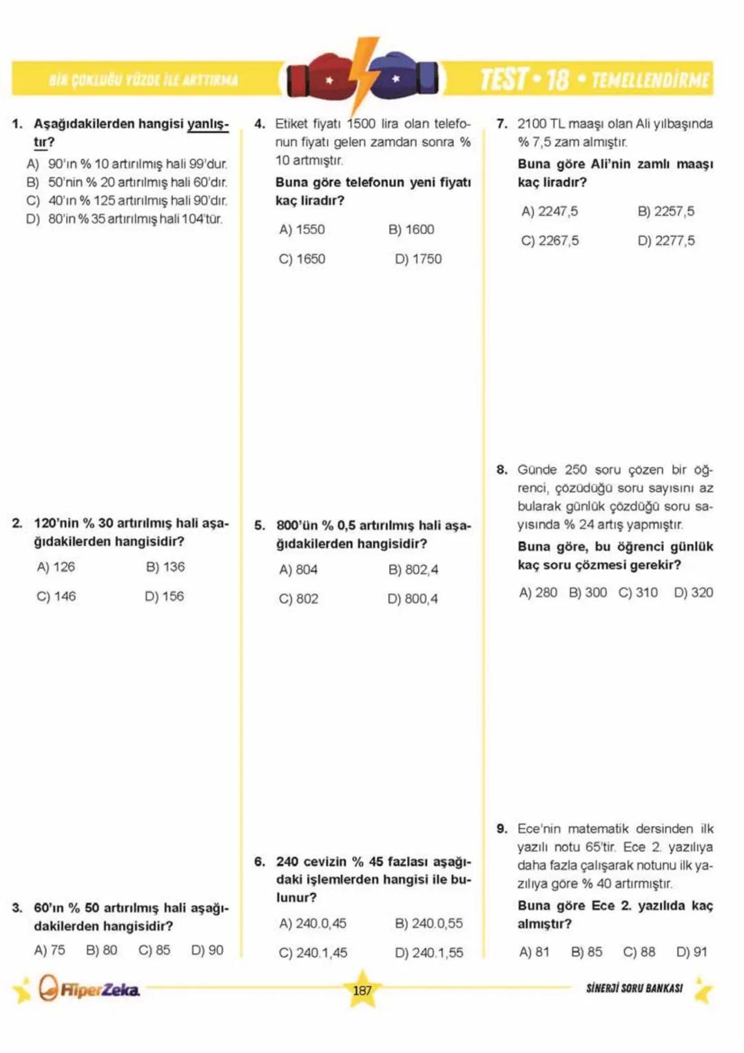 Telat BİLİCAN
Serkan AKÇA Yasin ARSLAN
SINAVA HAZIRLIK
OKULA YARDIMCI
Sinerji S
YENİ
NESİL
Matematik
7.
Sınıf
Soru
Bankası
QRKod
Çözümlü
Akı