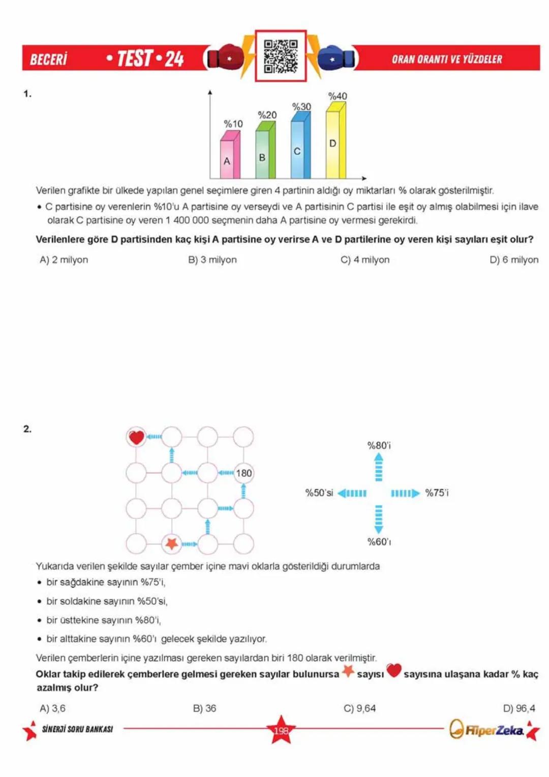 Telat BİLİCAN
Serkan AKÇA Yasin ARSLAN
SINAVA HAZIRLIK
OKULA YARDIMCI
Sinerji S
YENİ
NESİL
Matematik
7.
Sınıf
Soru
Bankası
QRKod
Çözümlü
Akı