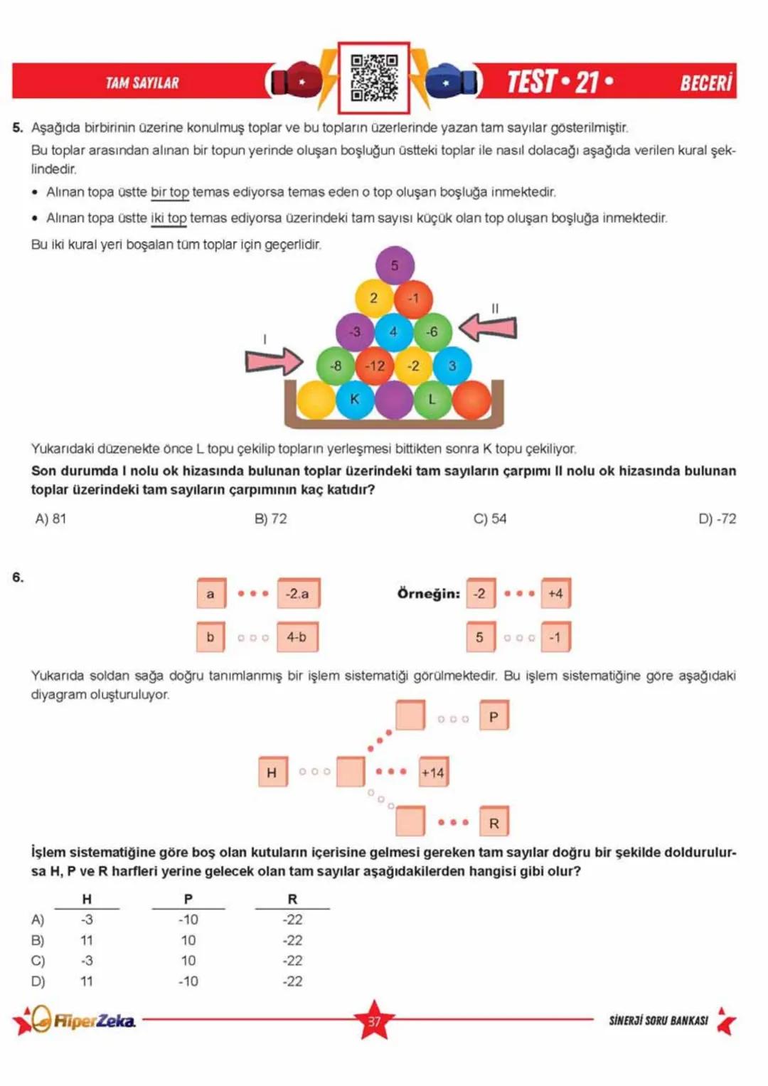 Telat BİLİCAN
Serkan AKÇA Yasin ARSLAN
SINAVA HAZIRLIK
OKULA YARDIMCI
Sinerji S
YENİ
NESİL
Matematik
7.
Sınıf
Soru
Bankası
QRKod
Çözümlü
Akı