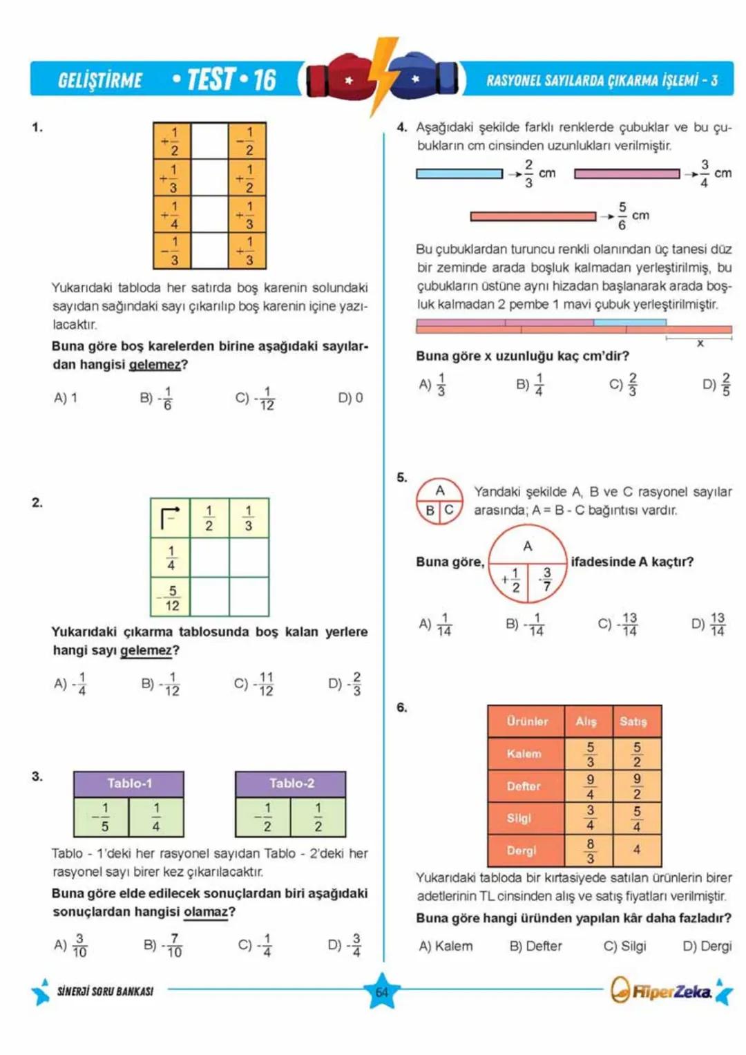 Telat BİLİCAN
Serkan AKÇA Yasin ARSLAN
SINAVA HAZIRLIK
OKULA YARDIMCI
Sinerji S
YENİ
NESİL
Matematik
7.
Sınıf
Soru
Bankası
QRKod
Çözümlü
Akı