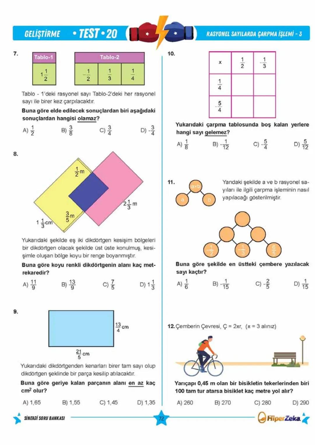 Telat BİLİCAN
Serkan AKÇA Yasin ARSLAN
SINAVA HAZIRLIK
OKULA YARDIMCI
Sinerji S
YENİ
NESİL
Matematik
7.
Sınıf
Soru
Bankası
QRKod
Çözümlü
Akı
