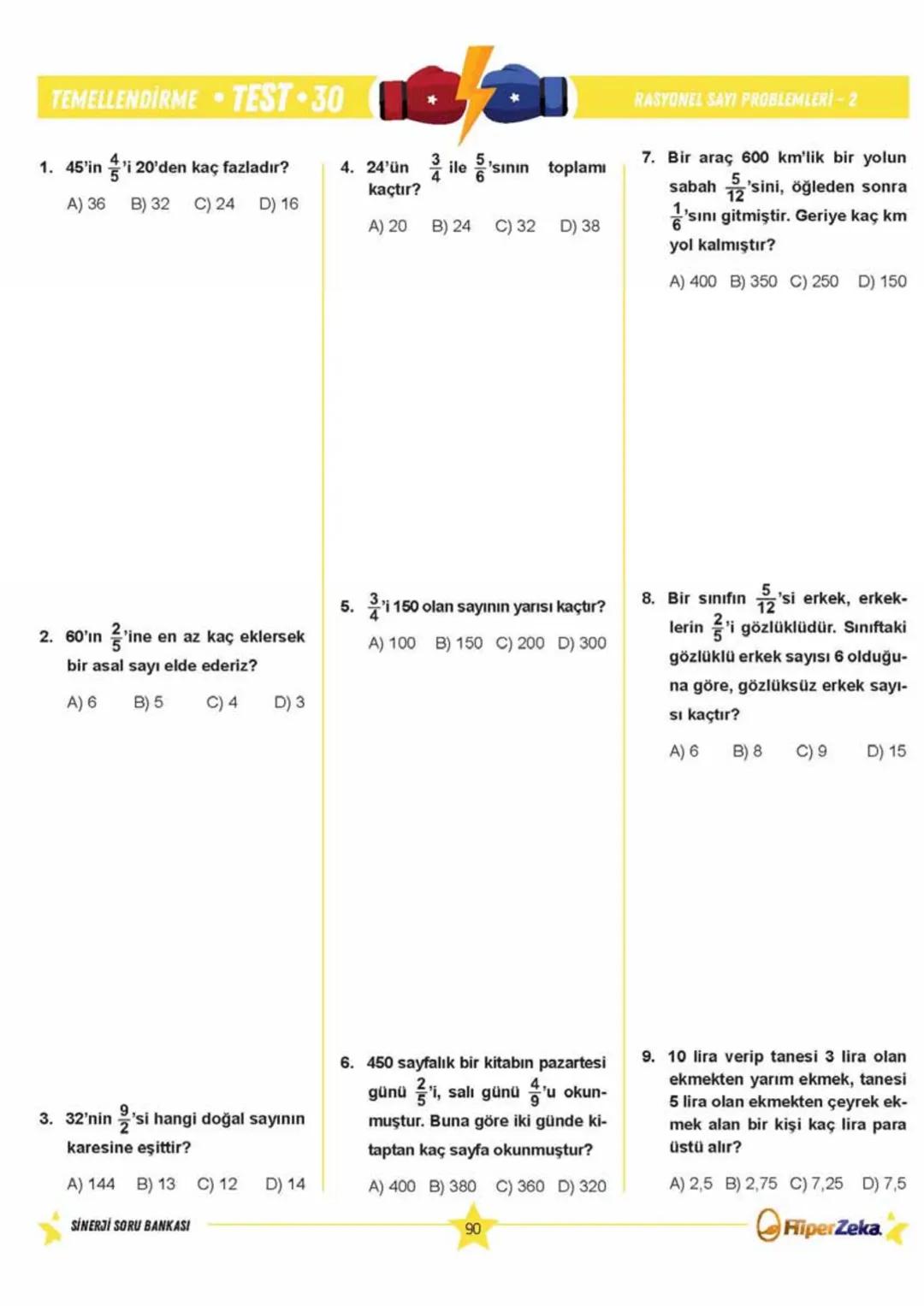Telat BİLİCAN
Serkan AKÇA Yasin ARSLAN
SINAVA HAZIRLIK
OKULA YARDIMCI
Sinerji S
YENİ
NESİL
Matematik
7.
Sınıf
Soru
Bankası
QRKod
Çözümlü
Akı