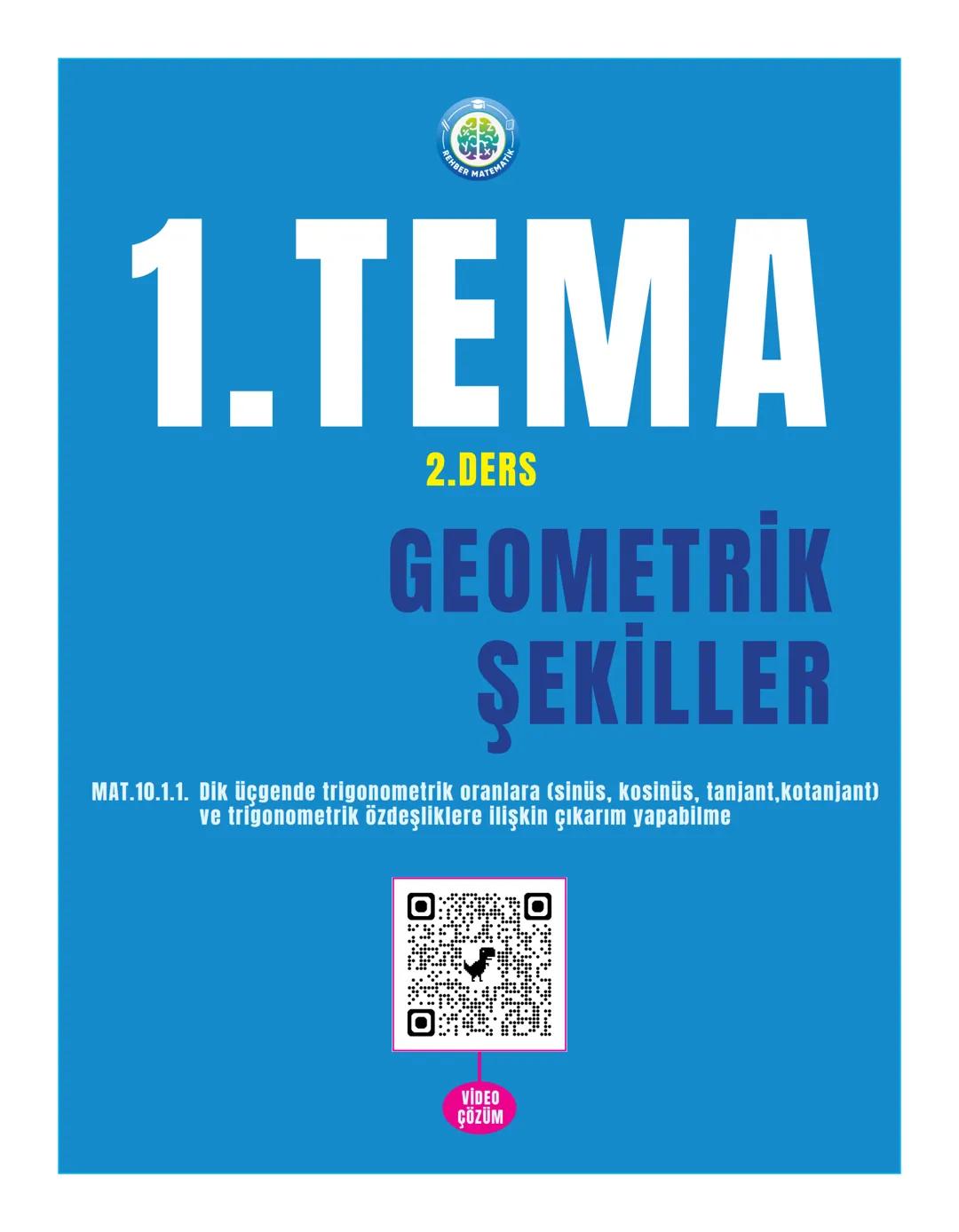 10. Sınıf Matematik: Trigonometri 2. Ders | Yeni Müfredat RM Akademi