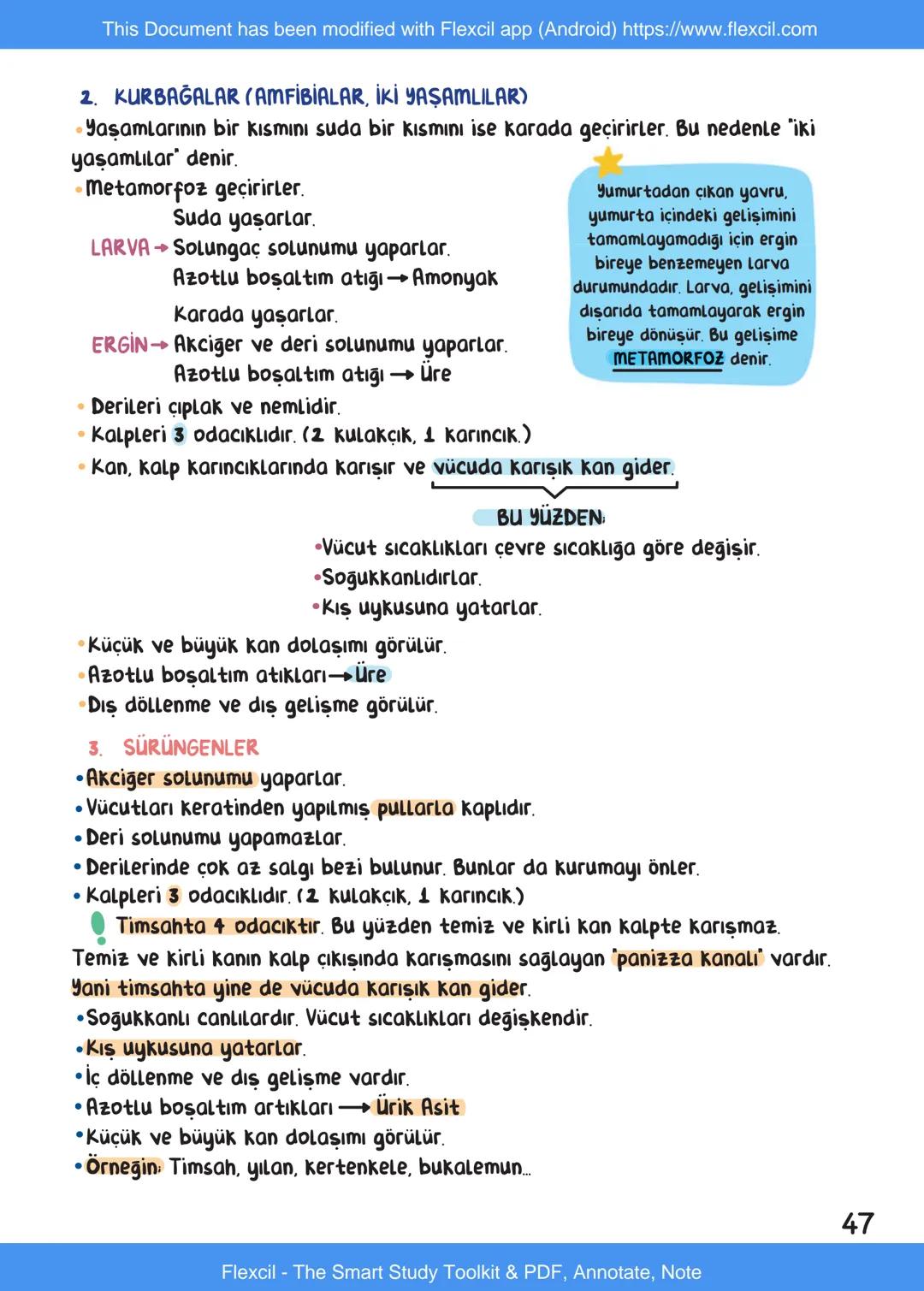 This Document has been modified with Flexcil app (Android) https://www.flexcil.com
# BİYOLOJİ
## İÇİNDEKİLER
Canlıların Ortak Özellikleri