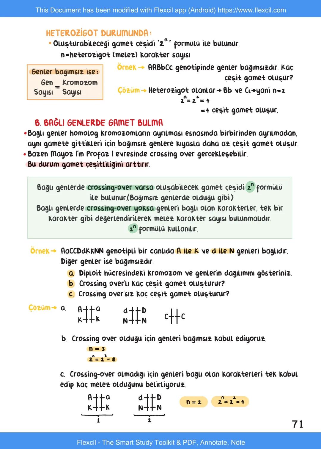 This Document has been modified with Flexcil app (Android) https://www.flexcil.com
# BİYOLOJİ
## İÇİNDEKİLER
Canlıların Ortak Özellikleri