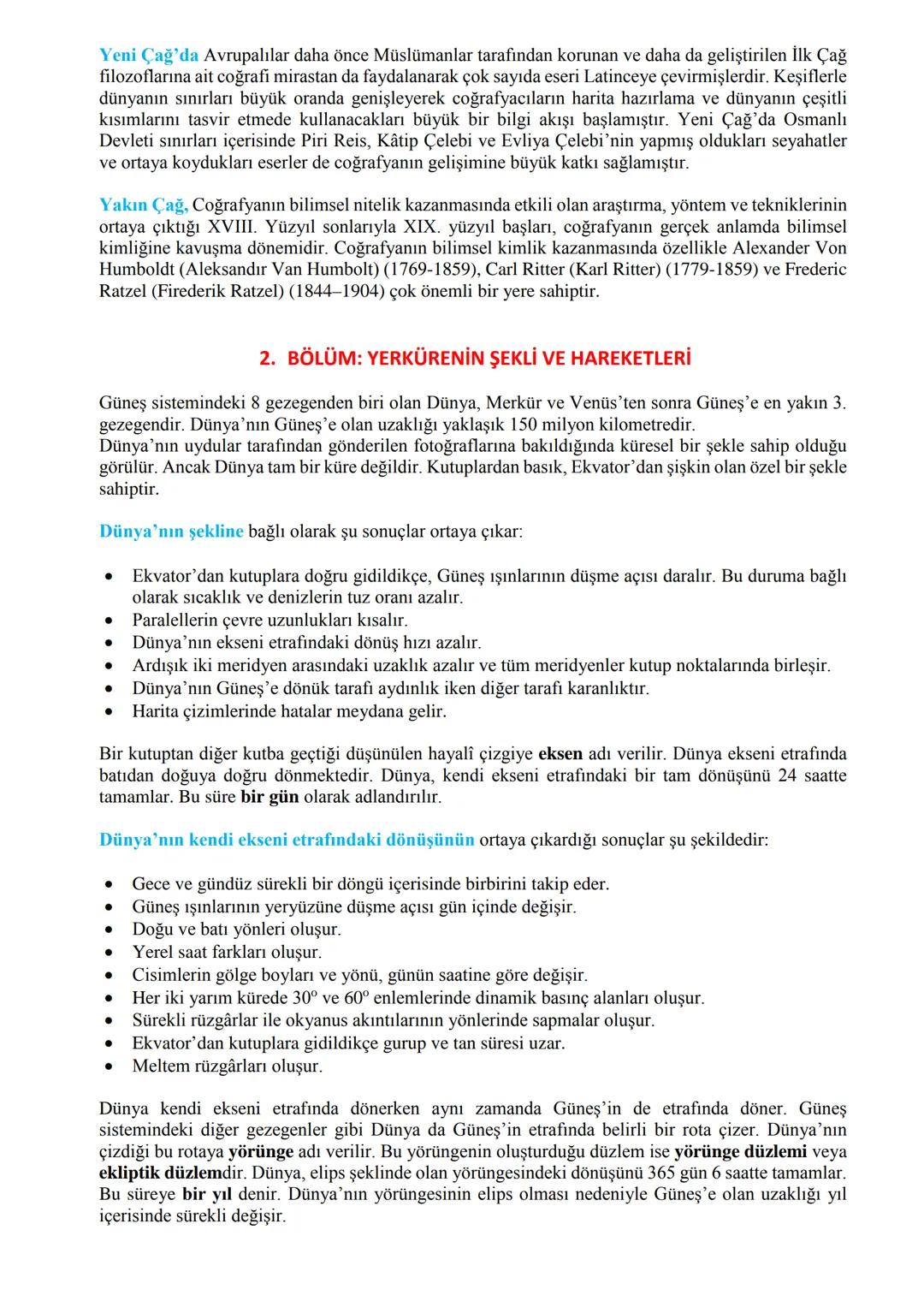 # 1. ÜNİTE
# 1. BÖLÜM: İNSAN-DOĞA VE COĞRAFYA
İnsanın içinde yaşadığı, canlı ve cansız tüm varlıkları içerisinde barındıran yer; ortam vey