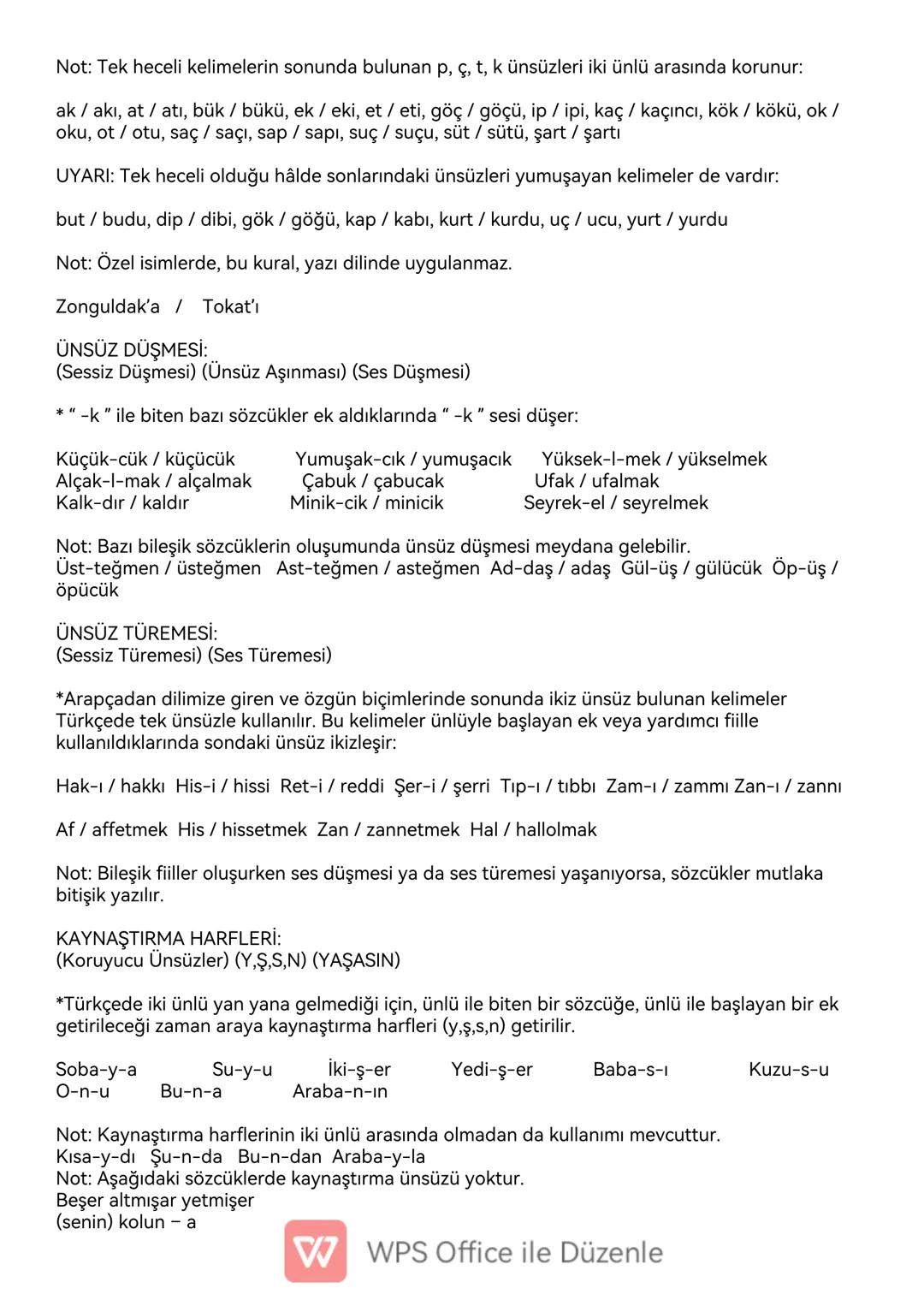 # SES BİLGİSİ (SES OLAYLARI)
ÜNLÜLER (SESLİLER) İLE İLGİLİ SES OLAYLARI:
ÜNLÜ DARALMASI: (SESLİ DARALMASI)
*Türkçede a, e ünlüleri ile bi