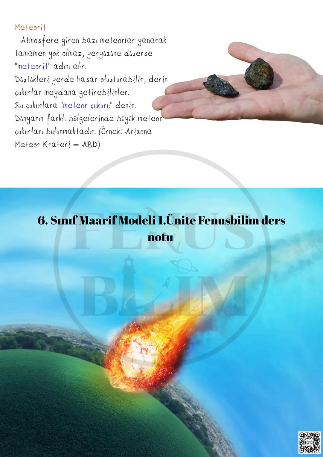 FENUS
BILLIM
6. SINIF 1. ÜNİTE:
GÜNEŞ SİSTEMİ
DERS NOTU
fenusbilim
W fenusbilim.com
▷
fenusbilim/youtube
Teliflidir, öğrenciler ile pay