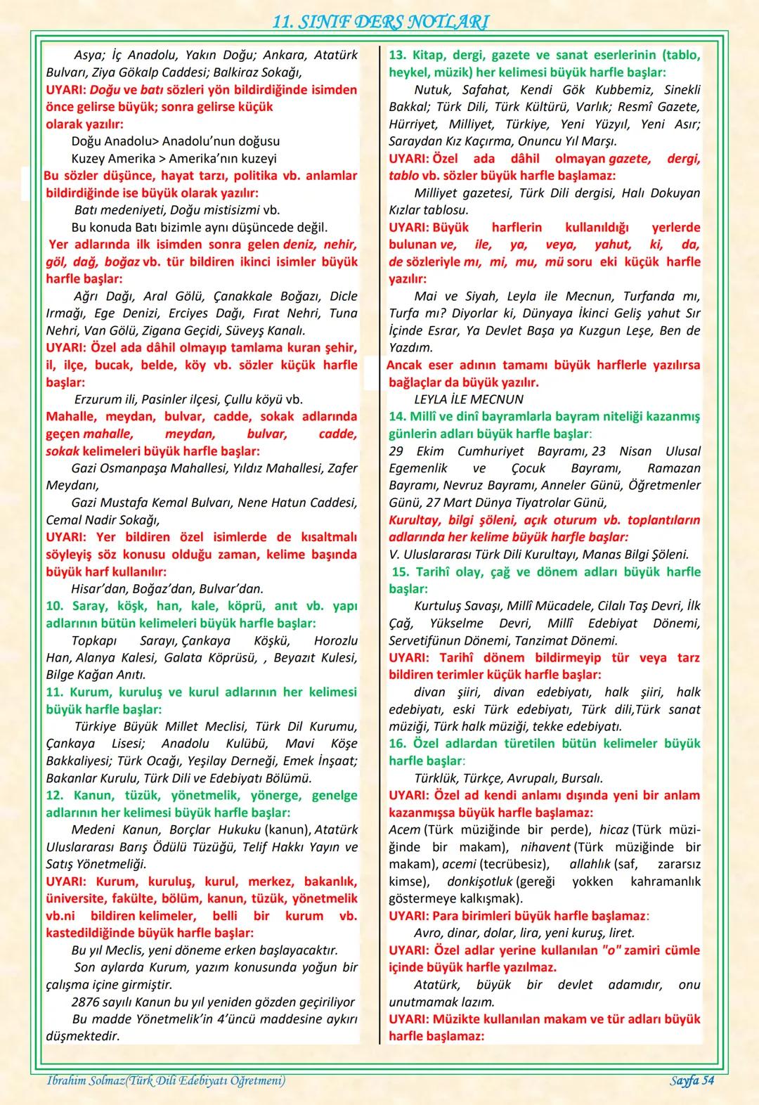 # 11. SINIF DERS NOTLARI
EDEBİYAT TOPLUM İLİŞKİSİ
Edebiyat; duygu, düşünce ve hayallerin insanlara
estetik bir zevk içerisinde sözlü veya