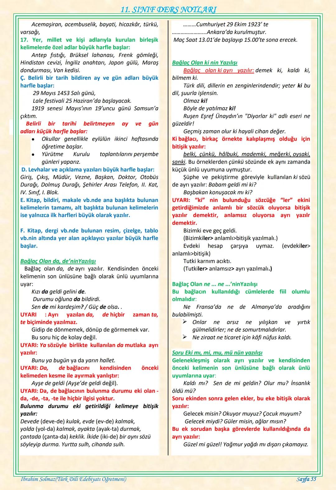 # 11. SINIF DERS NOTLARI
EDEBİYAT TOPLUM İLİŞKİSİ
Edebiyat; duygu, düşünce ve hayallerin insanlara
estetik bir zevk içerisinde sözlü veya