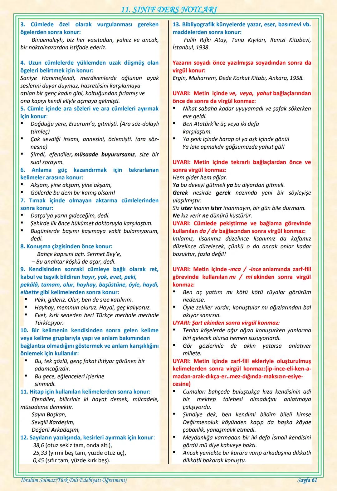 # 11. SINIF DERS NOTLARI
EDEBİYAT TOPLUM İLİŞKİSİ
Edebiyat; duygu, düşünce ve hayallerin insanlara
estetik bir zevk içerisinde sözlü veya