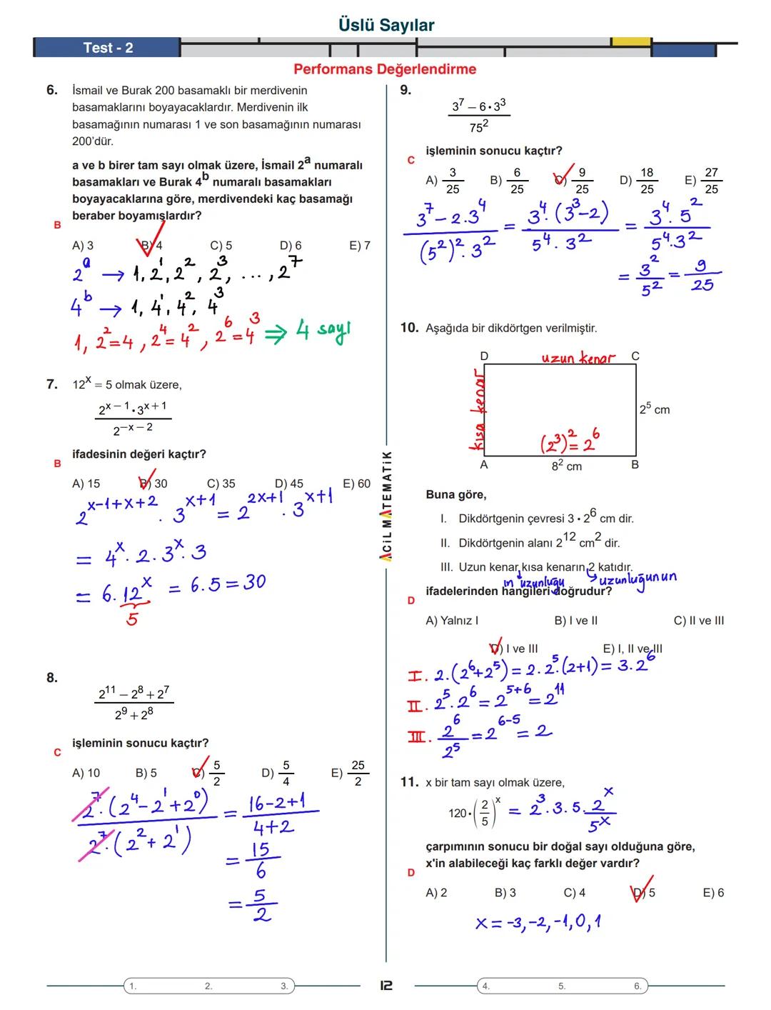 Tema 1
| AOIL MATEMATIK || Üstü Sayılar
ÜSLÜ SAYININ TANIMI
ÜSSÜN ÜSSÜ
9. SINIF
ÖĞRENME SÜRECİ
- a bir reel sayı ve n bir pozitif tam s