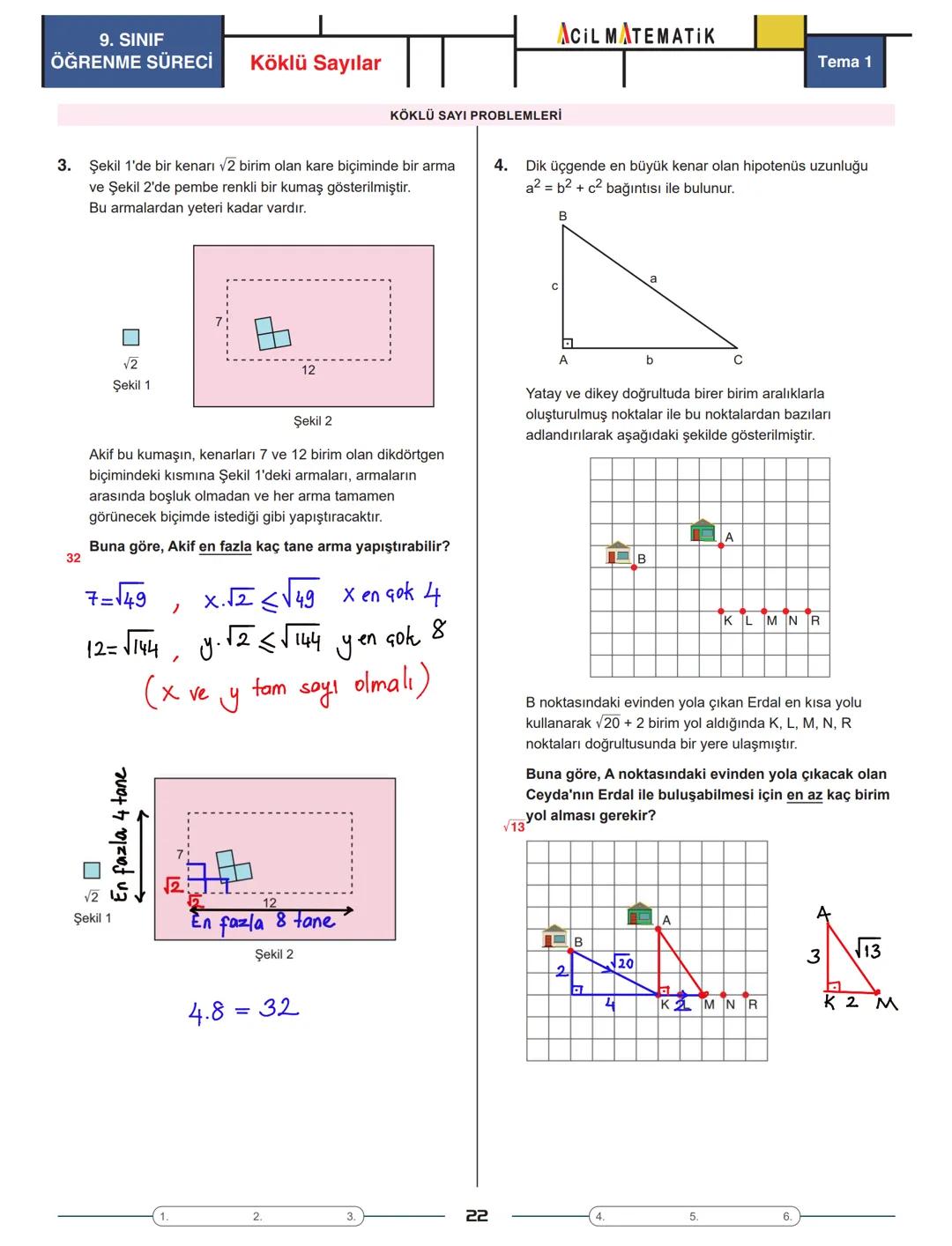 Tema 1
| AOIL MATEMATIK || Üstü Sayılar
ÜSLÜ SAYININ TANIMI
ÜSSÜN ÜSSÜ
9. SINIF
ÖĞRENME SÜRECİ
- a bir reel sayı ve n bir pozitif tam s