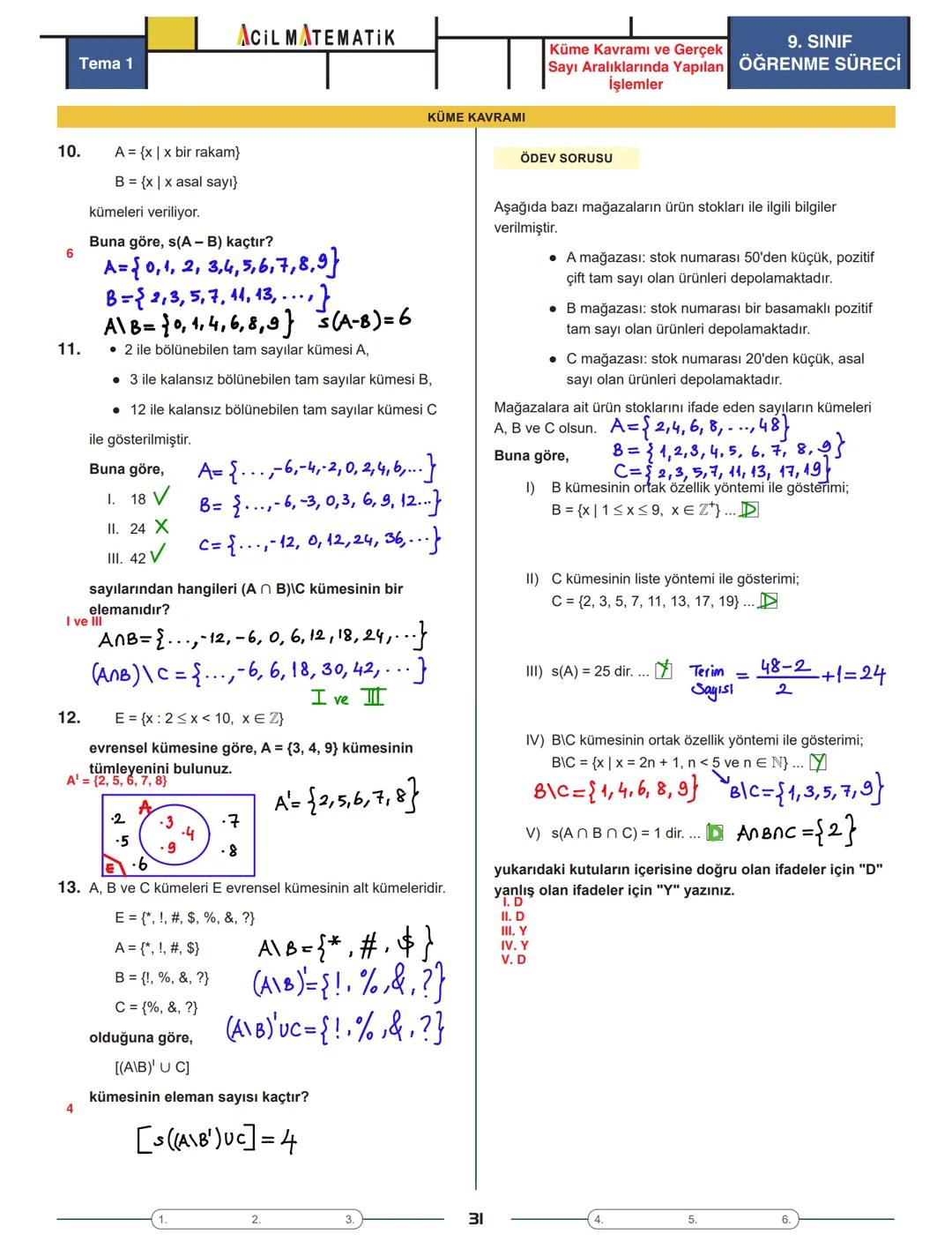 Tema 1
| AOIL MATEMATIK || Üstü Sayılar
ÜSLÜ SAYININ TANIMI
ÜSSÜN ÜSSÜ
9. SINIF
ÖĞRENME SÜRECİ
- a bir reel sayı ve n bir pozitif tam s