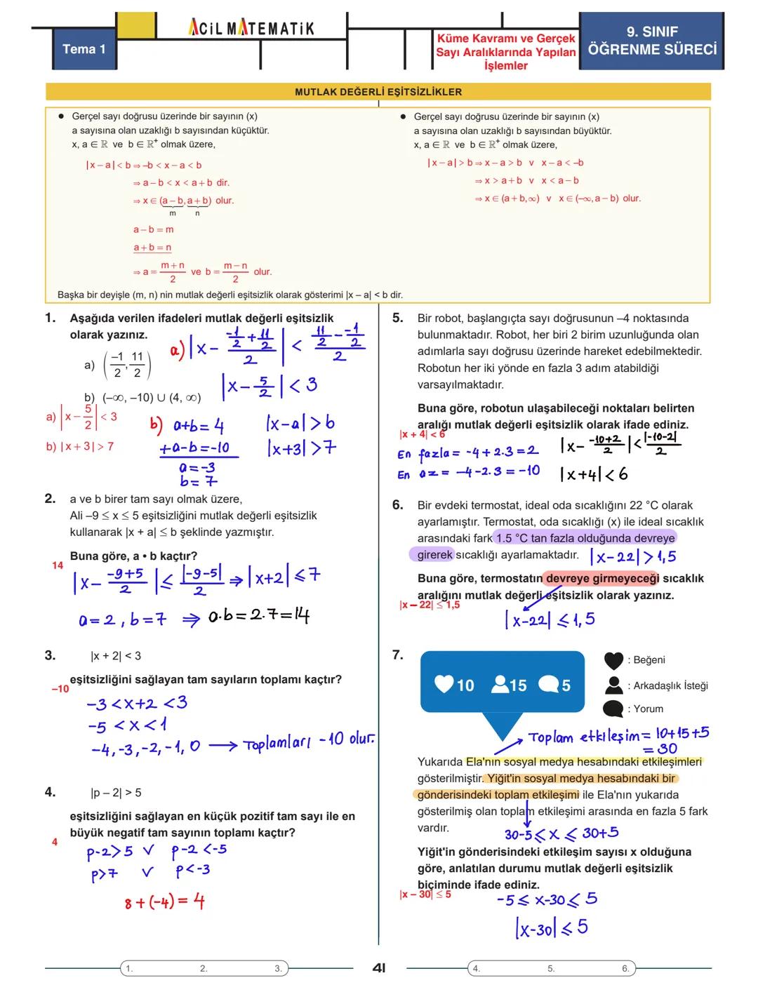 Tema 1
| AOIL MATEMATIK || Üstü Sayılar
ÜSLÜ SAYININ TANIMI
ÜSSÜN ÜSSÜ
9. SINIF
ÖĞRENME SÜRECİ
- a bir reel sayı ve n bir pozitif tam s
