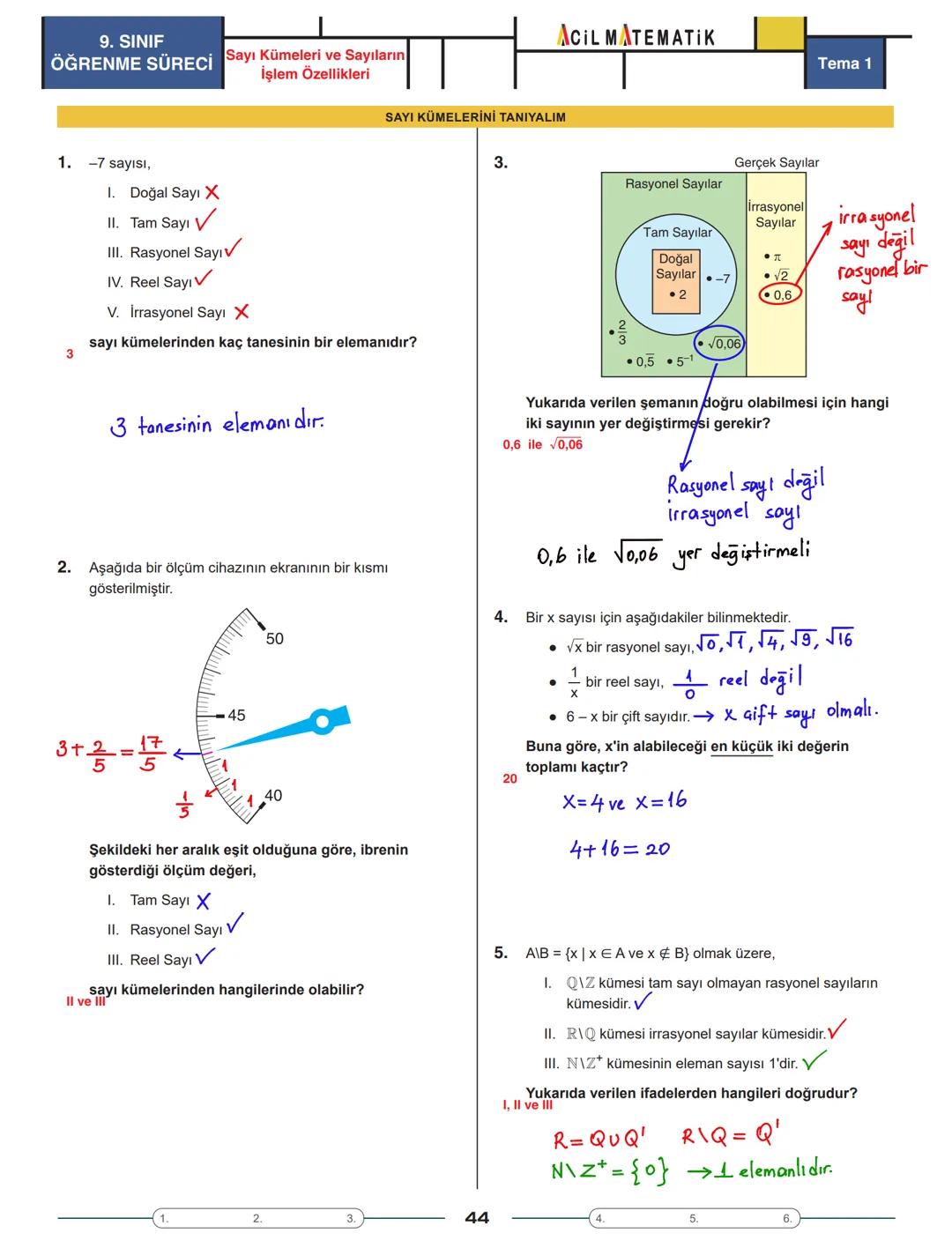 Tema 1
| AOIL MATEMATIK || Üstü Sayılar
ÜSLÜ SAYININ TANIMI
ÜSSÜN ÜSSÜ
9. SINIF
ÖĞRENME SÜRECİ
- a bir reel sayı ve n bir pozitif tam s