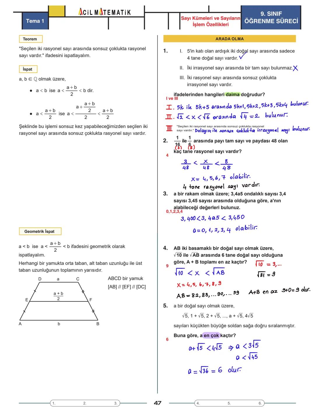 Tema 1
| AOIL MATEMATIK || Üstü Sayılar
ÜSLÜ SAYININ TANIMI
ÜSSÜN ÜSSÜ
9. SINIF
ÖĞRENME SÜRECİ
- a bir reel sayı ve n bir pozitif tam s