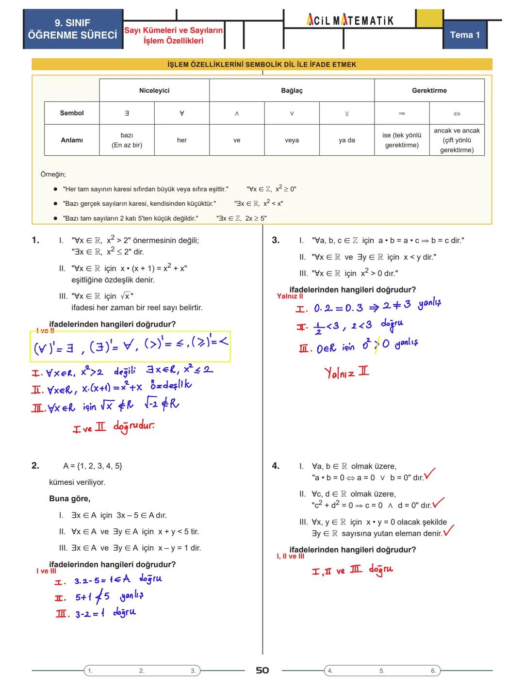 Tema 1
| AOIL MATEMATIK || Üstü Sayılar
ÜSLÜ SAYININ TANIMI
ÜSSÜN ÜSSÜ
9. SINIF
ÖĞRENME SÜRECİ
- a bir reel sayı ve n bir pozitif tam s