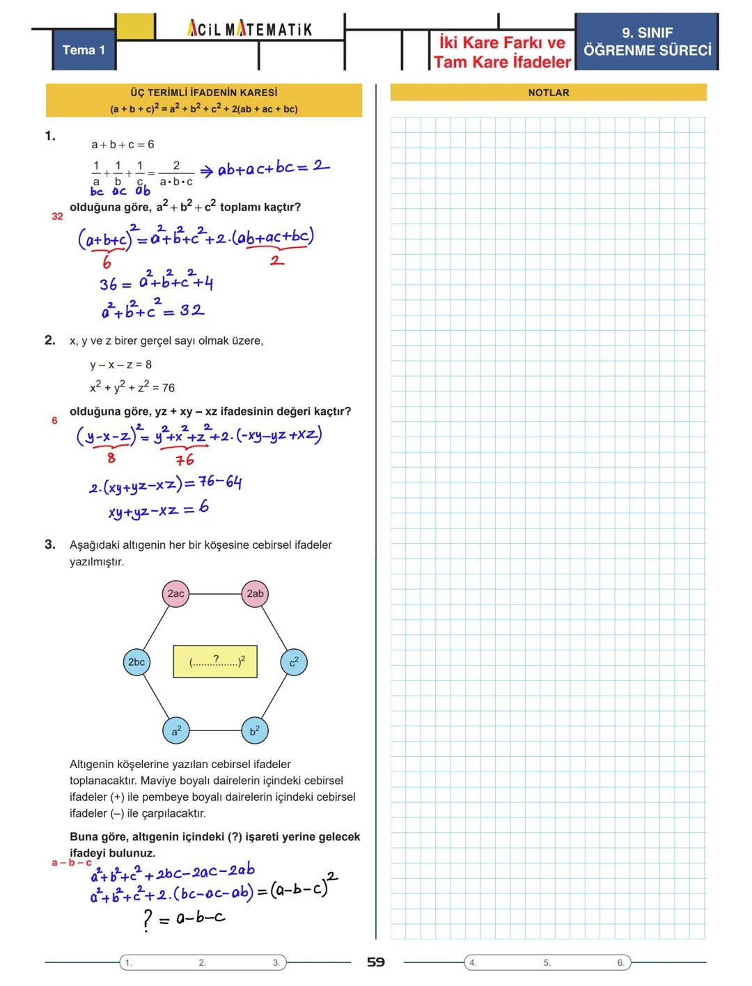 Tema 1
| AOIL MATEMATIK || Üstü Sayılar
ÜSLÜ SAYININ TANIMI
ÜSSÜN ÜSSÜ
9. SINIF
ÖĞRENME SÜRECİ
- a bir reel sayı ve n bir pozitif tam s