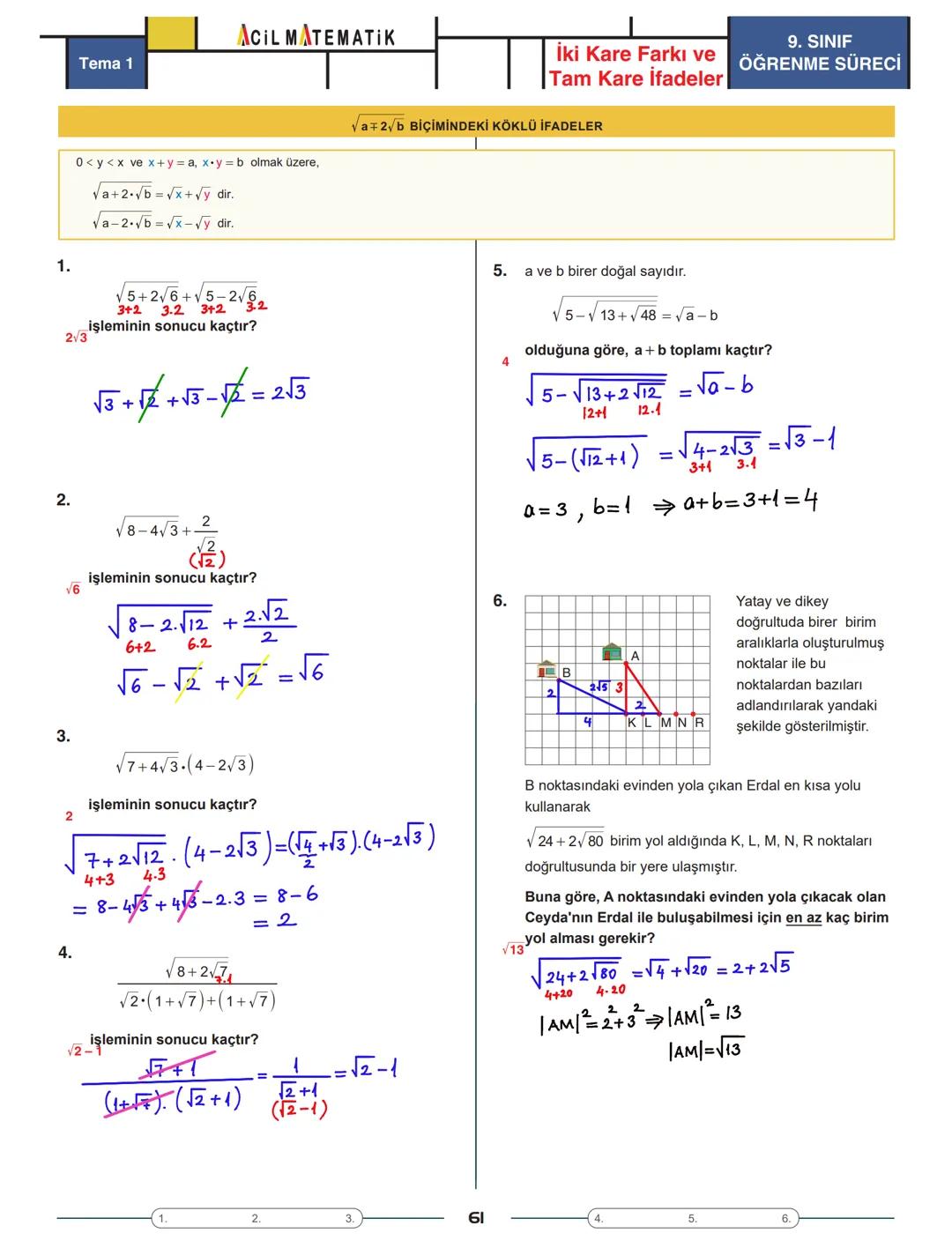 Tema 1
| AOIL MATEMATIK || Üstü Sayılar
ÜSLÜ SAYININ TANIMI
ÜSSÜN ÜSSÜ
9. SINIF
ÖĞRENME SÜRECİ
- a bir reel sayı ve n bir pozitif tam s