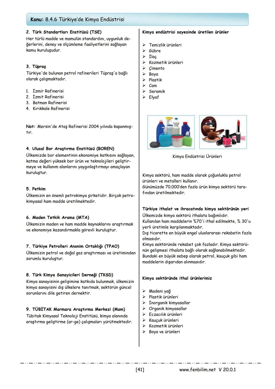 # 8.Sınıf Fen Bilimleri
Ders Notları
Barış ZEREN
Fen Bilimleri Öğretmeni
www.fenbilim.net V 20.0.1 # 1.Ünite: Mevsimler ve İklim
Konu: 8