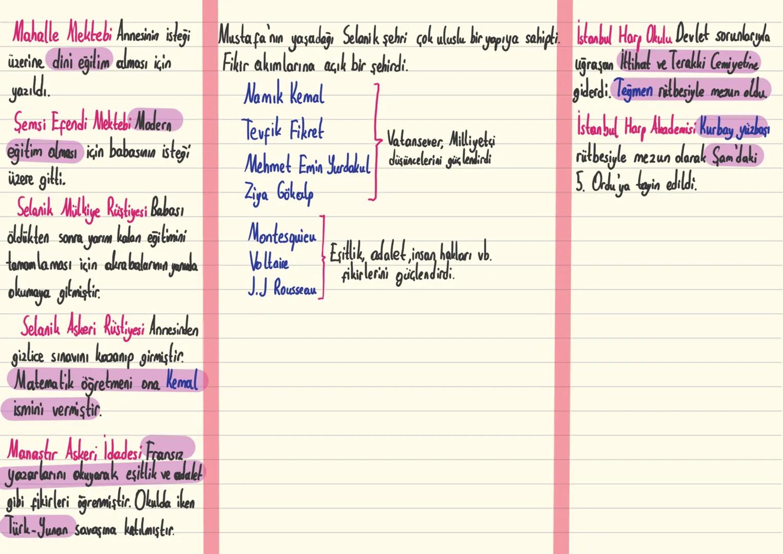 Osmanlıcılık Osmanlı sınırları içinde yaşayan herkes eşit haklara sahip olacaktır.
İslamcılık (Ümmetcilik) Tüm müslümanları Osmanlı Haliçesi