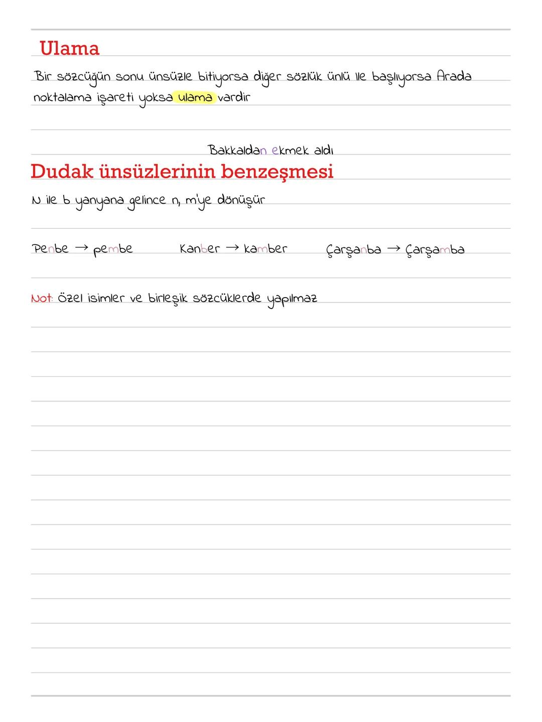NOTEBOOK # Ünlü türemesi
Kelimenin basna veya sonuna unlu gelmesidir
* Genelde küçültme eki alırken olur...
Bir-Cik biriCik
Az-Cik azıcı