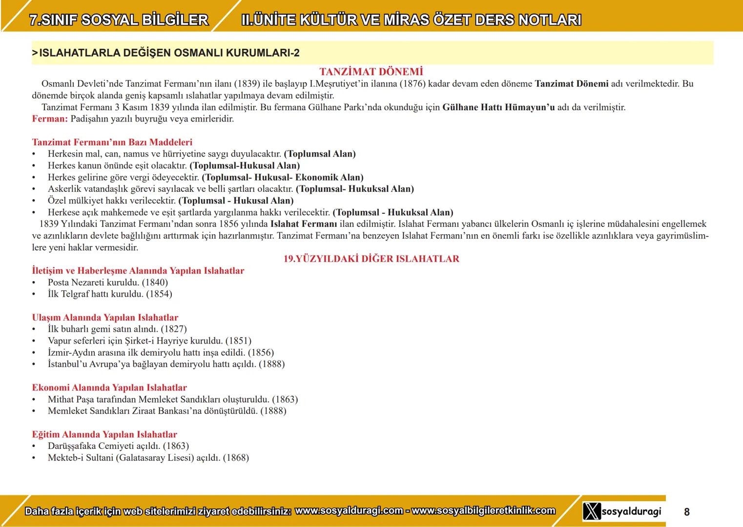 # 7.SINIF SOSYAL BİLGİLER II. ÜNİTE KÜLTÜR VE MİRAS ÖZET DERS NOTLARI
> BİR DEVLET DOĞUYOR-1
Anadolu Selçuklu Devleti ile Moğollar arasınd