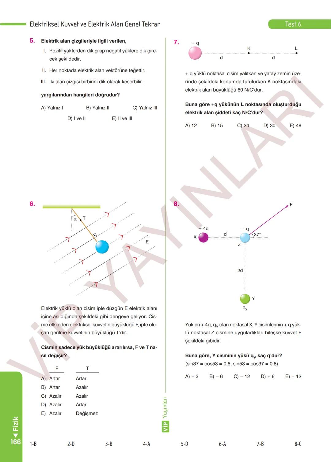 11.
SINIF
FİZİK
SORU BANKASI
Her Öğrenci Özeldir
Vip
YAYINLARI İçindekiler
1. BÖLÜM: KUVVET VE HAREKET
Vektörler - 1
9
Vektörler - 2.
11
V