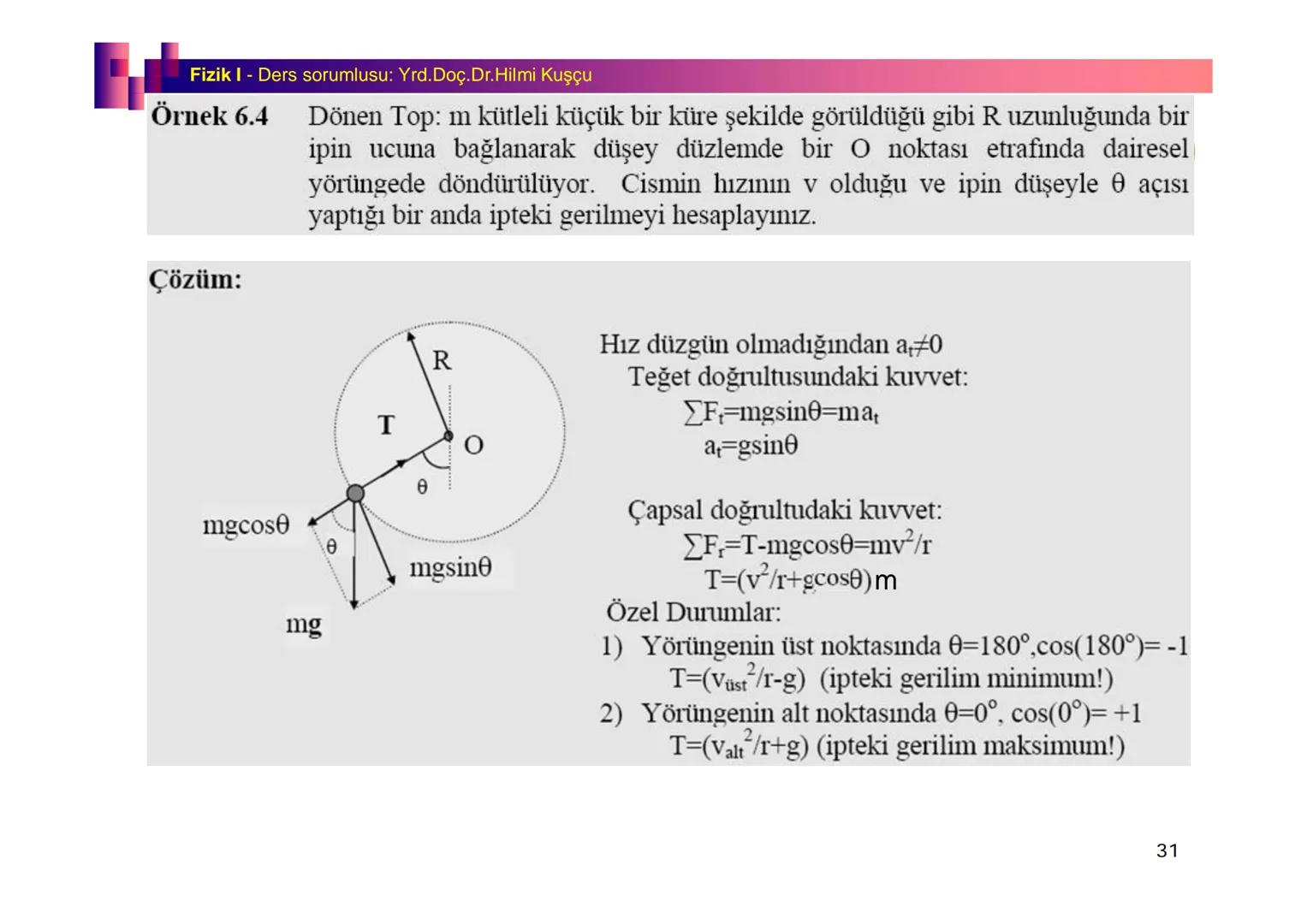 Fizik I (Fizik ve Ölçme) - Ders sorumlusu: Yrd. Doç.Dr.Hilmi Kuşçu
Bu bölümde;
•Fizik ve Fiziğin Yöntemleri,
•Fiziksel Nicelikler, Standa