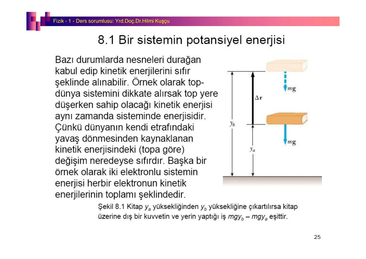Fizik I (Fizik ve Ölçme) - Ders sorumlusu: Yrd. Doç.Dr.Hilmi Kuşçu
Bu bölümde;
•Fizik ve Fiziğin Yöntemleri,
•Fiziksel Nicelikler, Standa