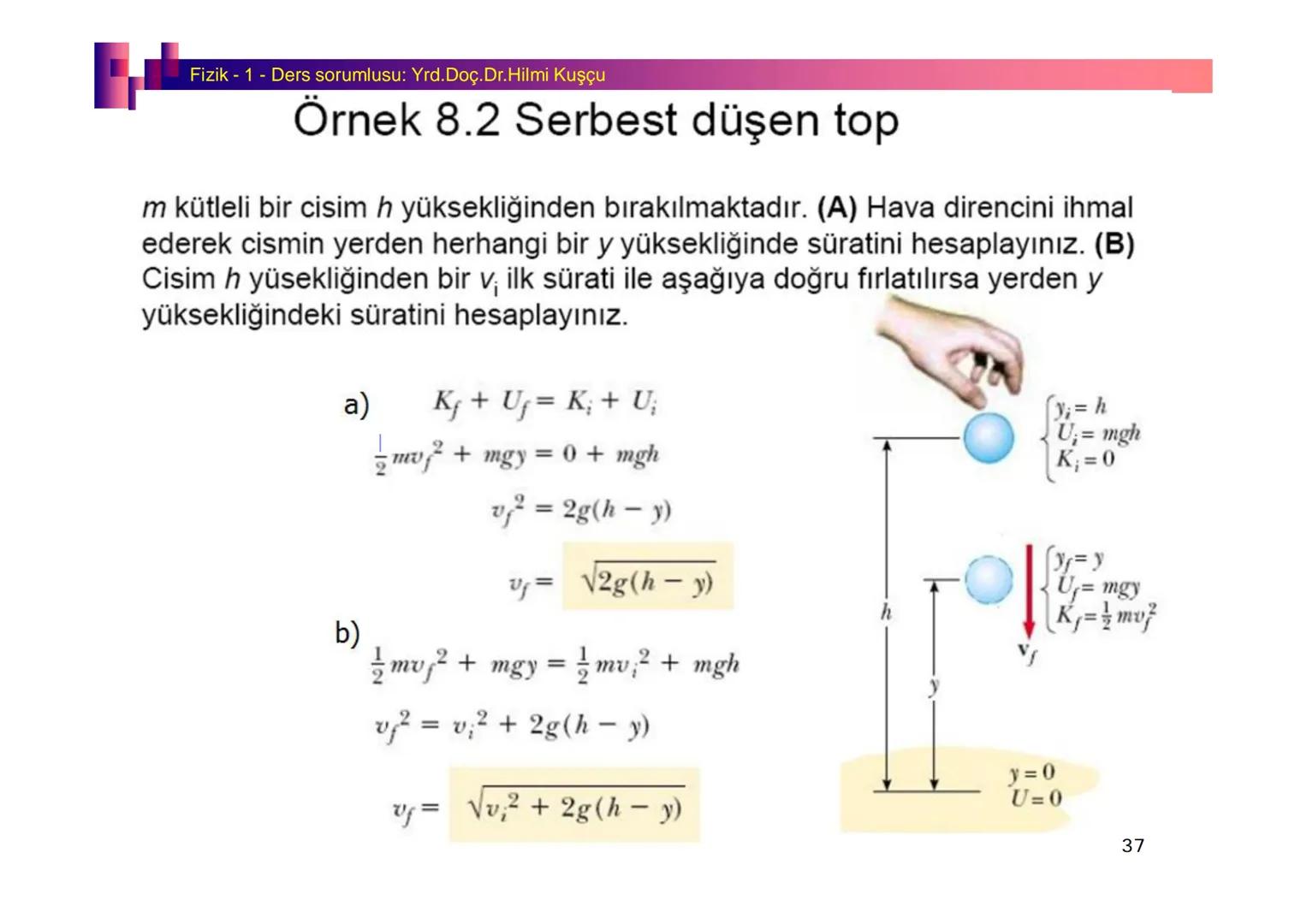 Fizik I (Fizik ve Ölçme) - Ders sorumlusu: Yrd. Doç.Dr.Hilmi Kuşçu
Bu bölümde;
•Fizik ve Fiziğin Yöntemleri,
•Fiziksel Nicelikler, Standa