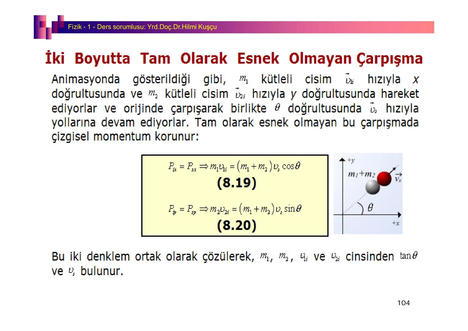 Fizik I (Fizik ve Ölçme) - Ders sorumlusu: Yrd. Doç.Dr.Hilmi Kuşçu
Bu bölümde;
•Fizik ve Fiziğin Yöntemleri,
•Fiziksel Nicelikler, Standa