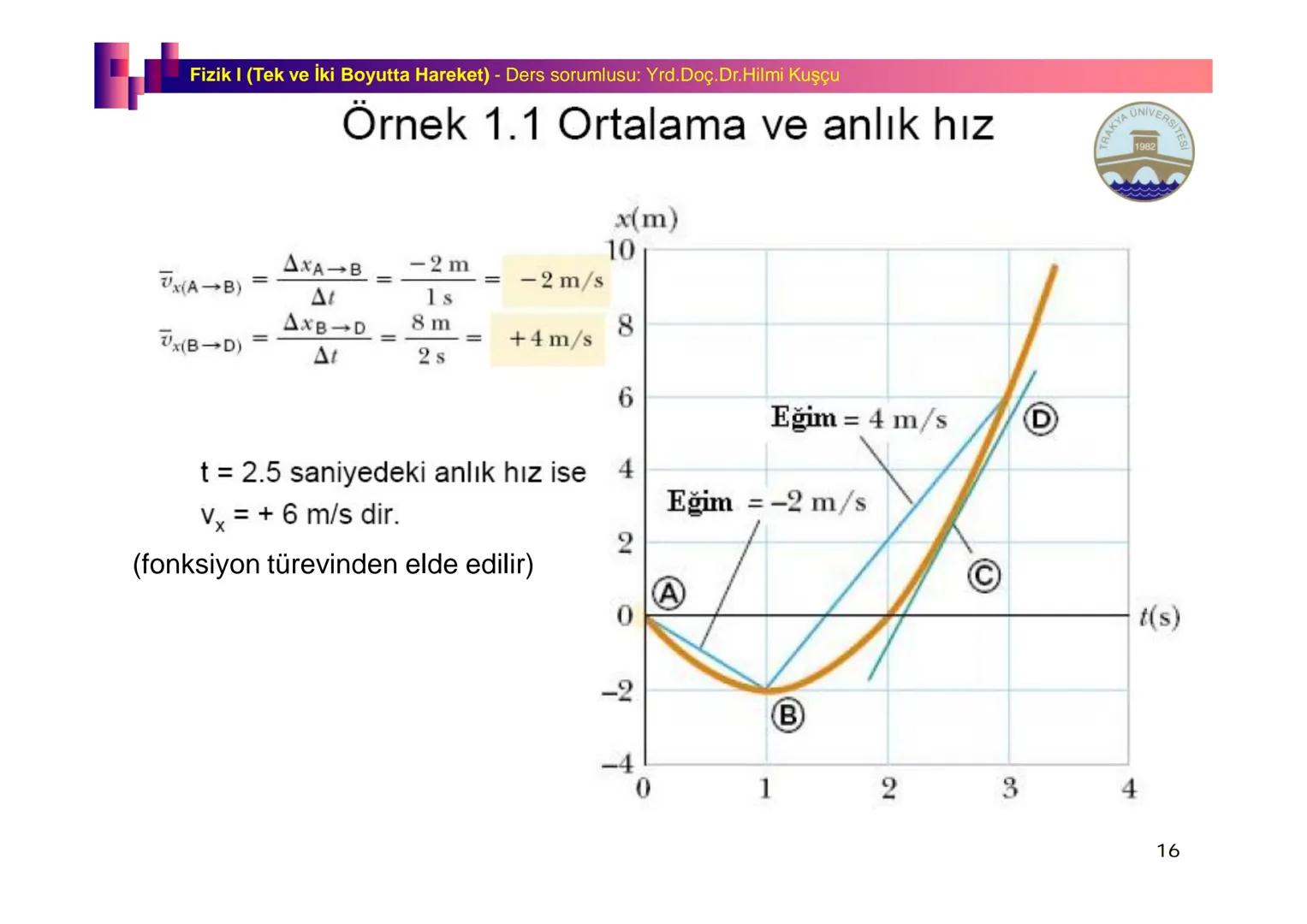 Fizik I (Fizik ve Ölçme) - Ders sorumlusu: Yrd. Doç.Dr.Hilmi Kuşçu
Bu bölümde;
•Fizik ve Fiziğin Yöntemleri,
•Fiziksel Nicelikler, Standa