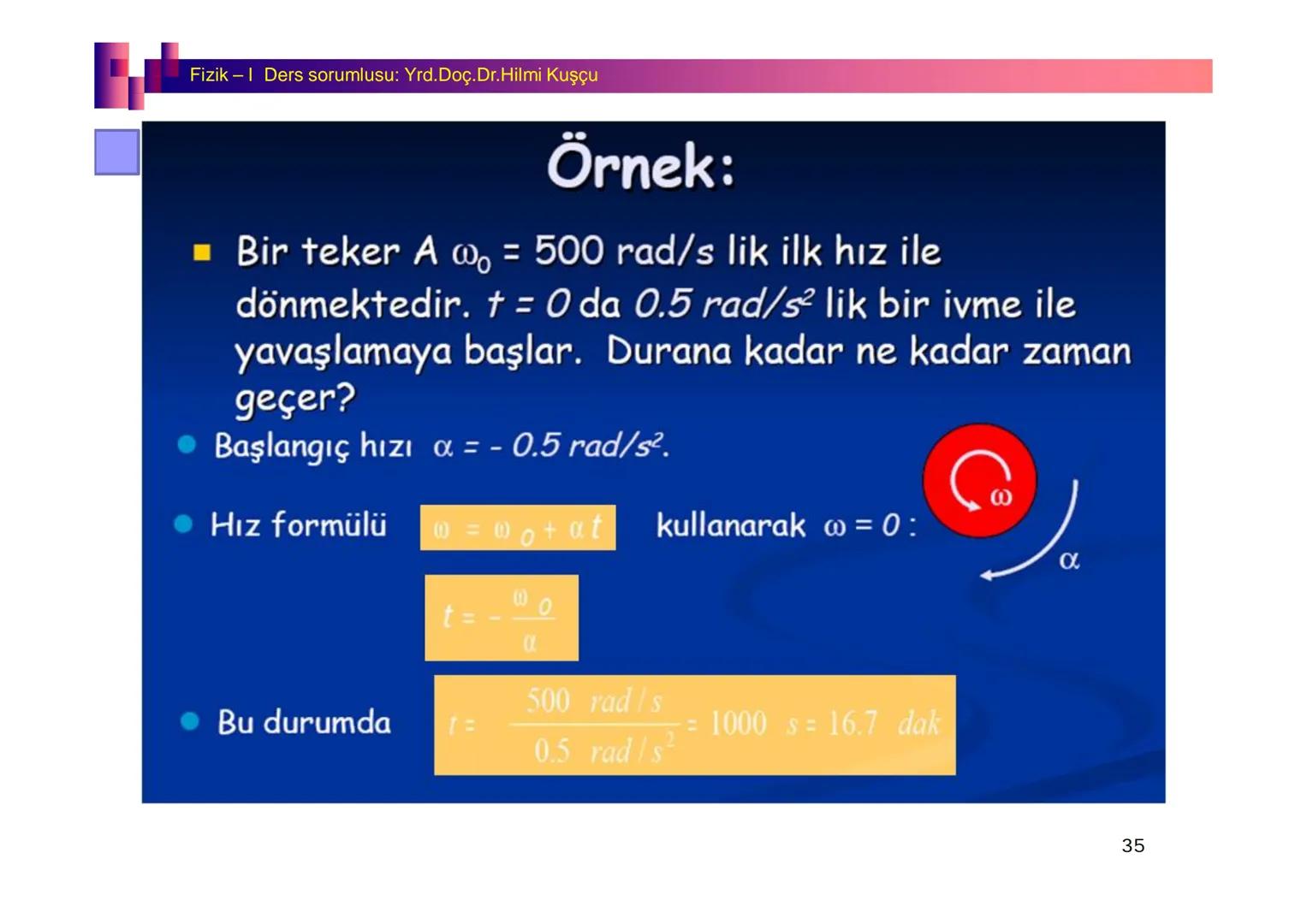 Fizik I (Fizik ve Ölçme) - Ders sorumlusu: Yrd. Doç.Dr.Hilmi Kuşçu
Bu bölümde;
•Fizik ve Fiziğin Yöntemleri,
•Fiziksel Nicelikler, Standa