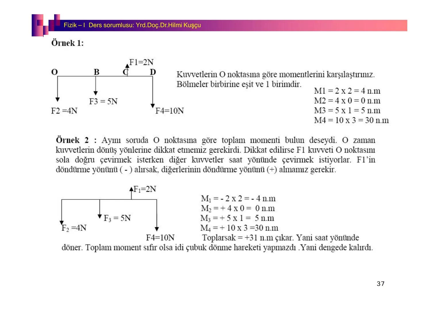 Fizik I (Fizik ve Ölçme) - Ders sorumlusu: Yrd. Doç.Dr.Hilmi Kuşçu
Bu bölümde;
•Fizik ve Fiziğin Yöntemleri,
•Fiziksel Nicelikler, Standa