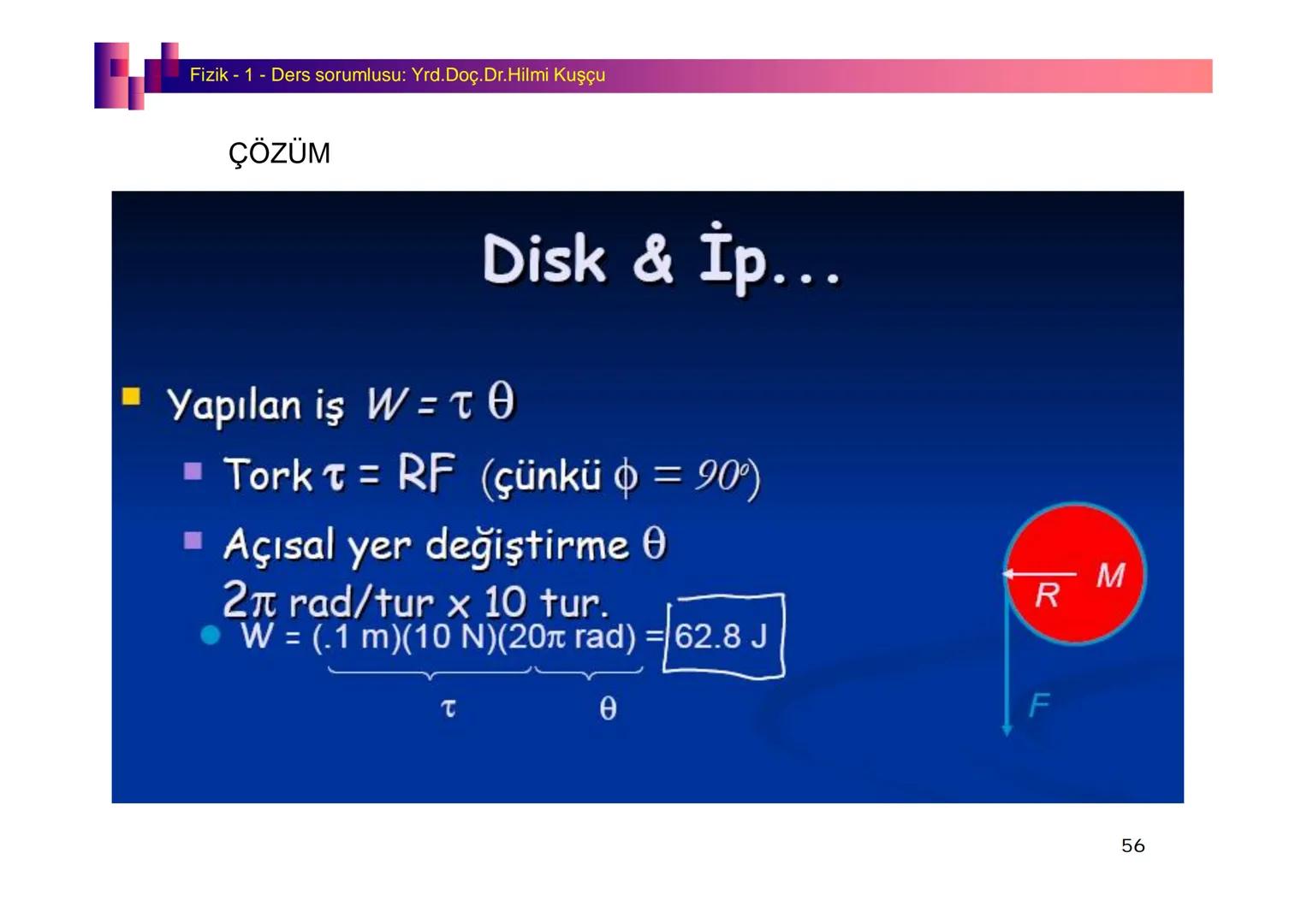Fizik I (Fizik ve Ölçme) - Ders sorumlusu: Yrd. Doç.Dr.Hilmi Kuşçu
Bu bölümde;
•Fizik ve Fiziğin Yöntemleri,
•Fiziksel Nicelikler, Standa