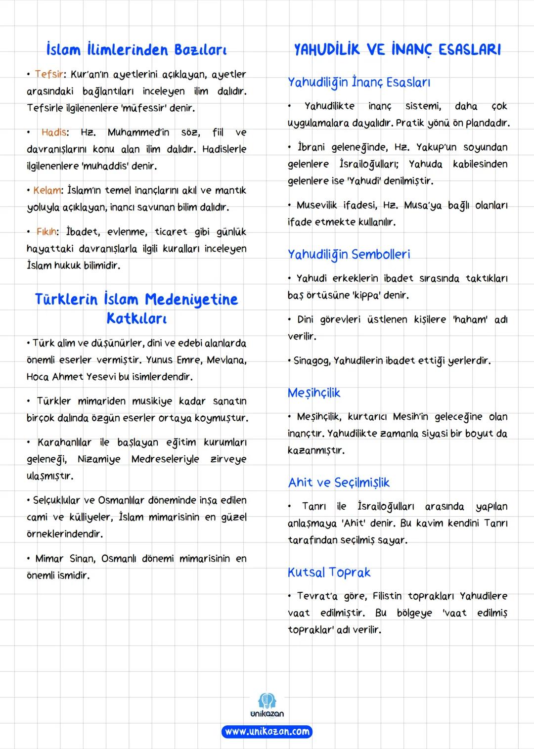 DIN
ve
felsefe
notları
unikazan.com # İslam'da Bilgi Kaynakları
* İslam'a göre insanoğlu doğuştan öğrenme ve
bilgilenme yetisine sahi