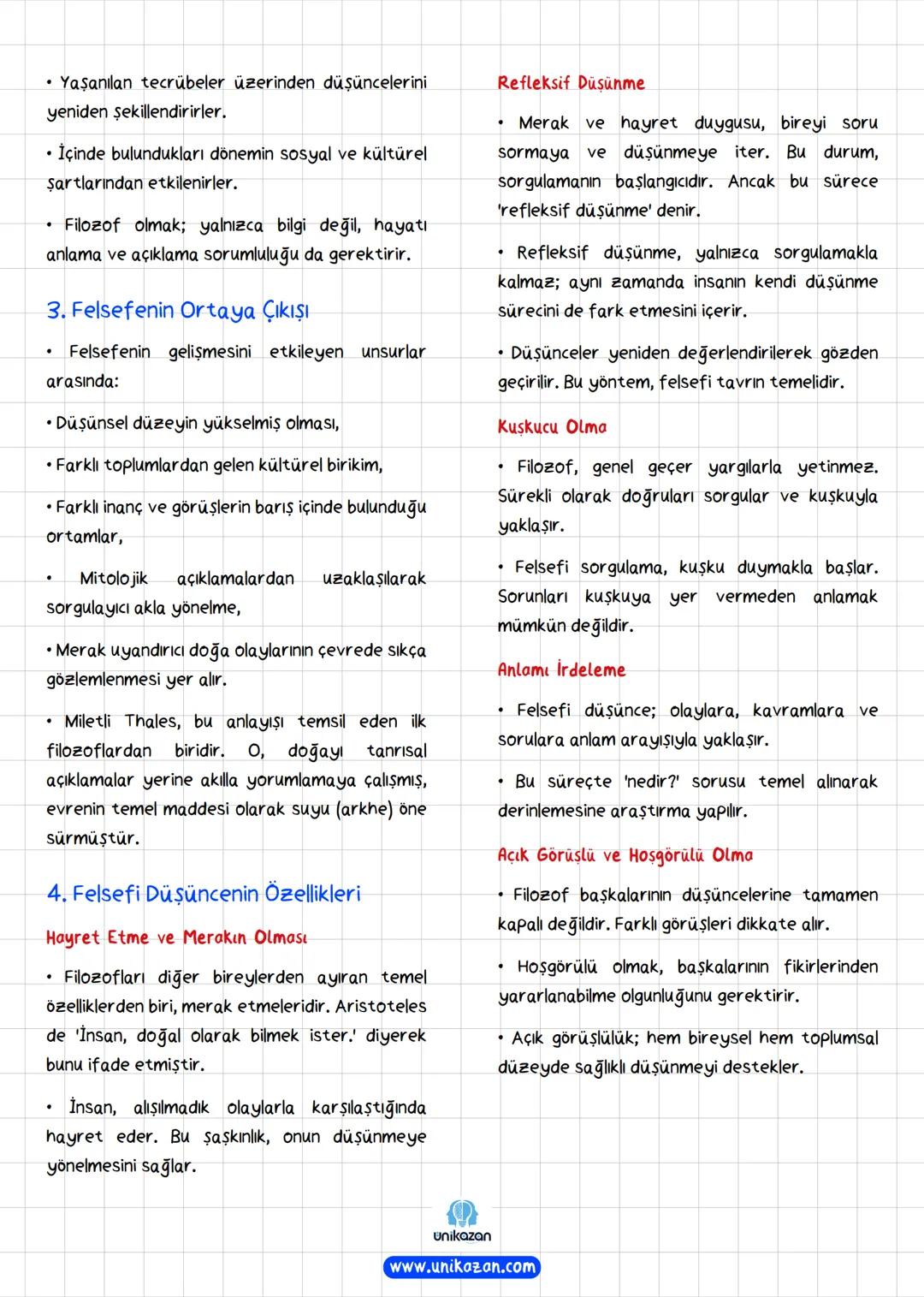 DIN
ve
felsefe
notları
unikazan.com # İslam'da Bilgi Kaynakları
* İslam'a göre insanoğlu doğuştan öğrenme ve
bilgilenme yetisine sahi