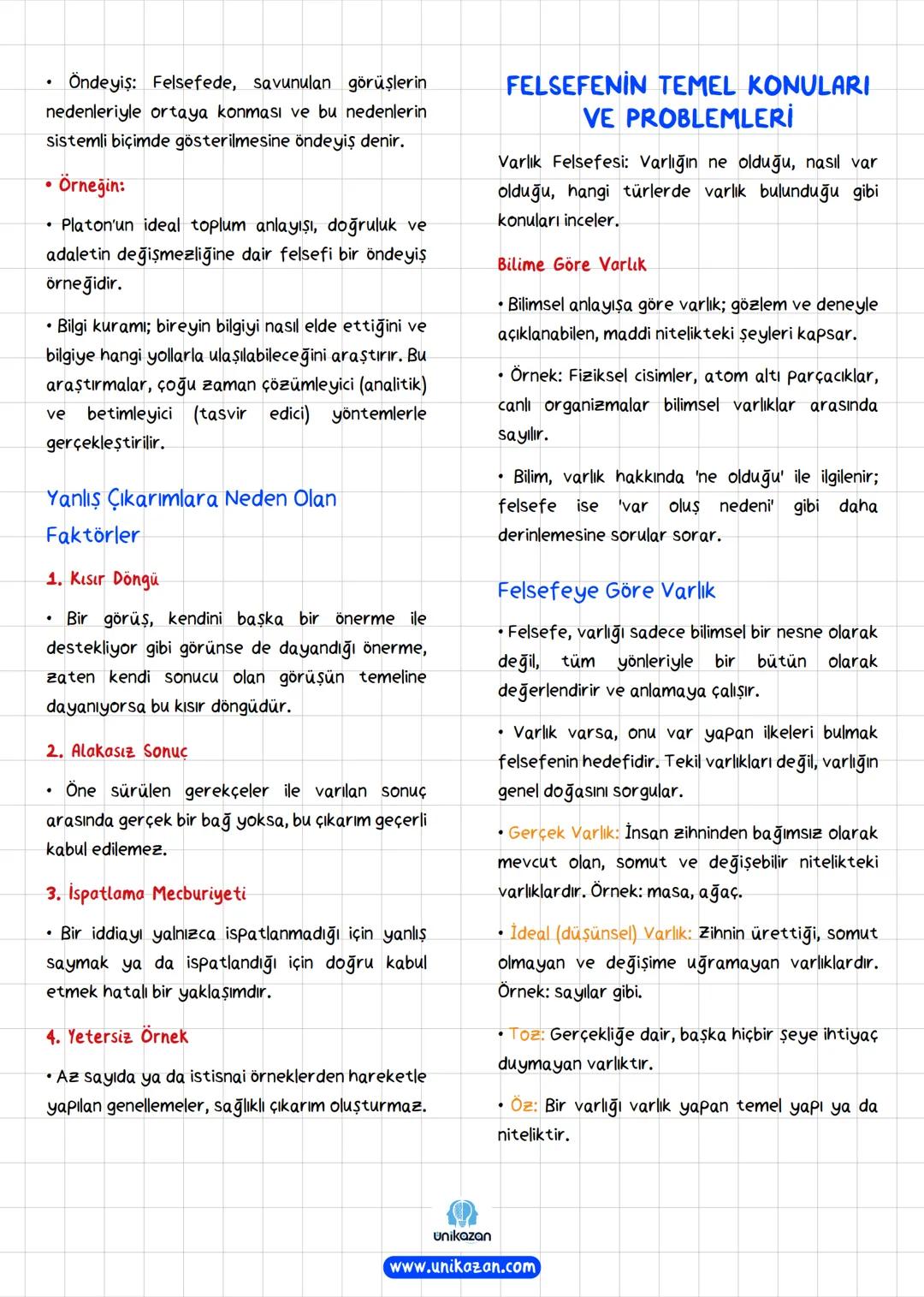 DIN
ve
felsefe
notları
unikazan.com # İslam'da Bilgi Kaynakları
* İslam'a göre insanoğlu doğuştan öğrenme ve
bilgilenme yetisine sahi